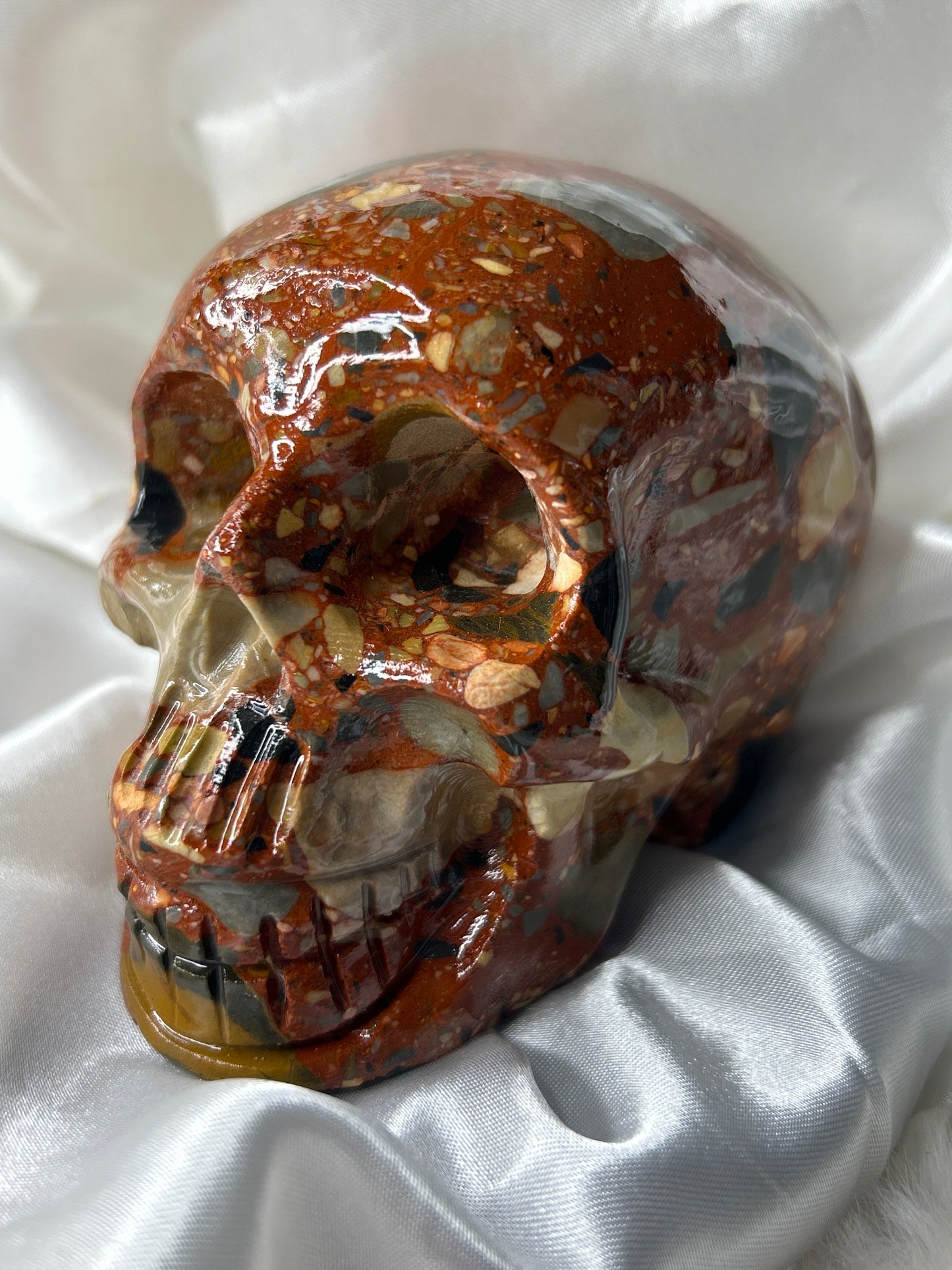 Puddingstone Skull