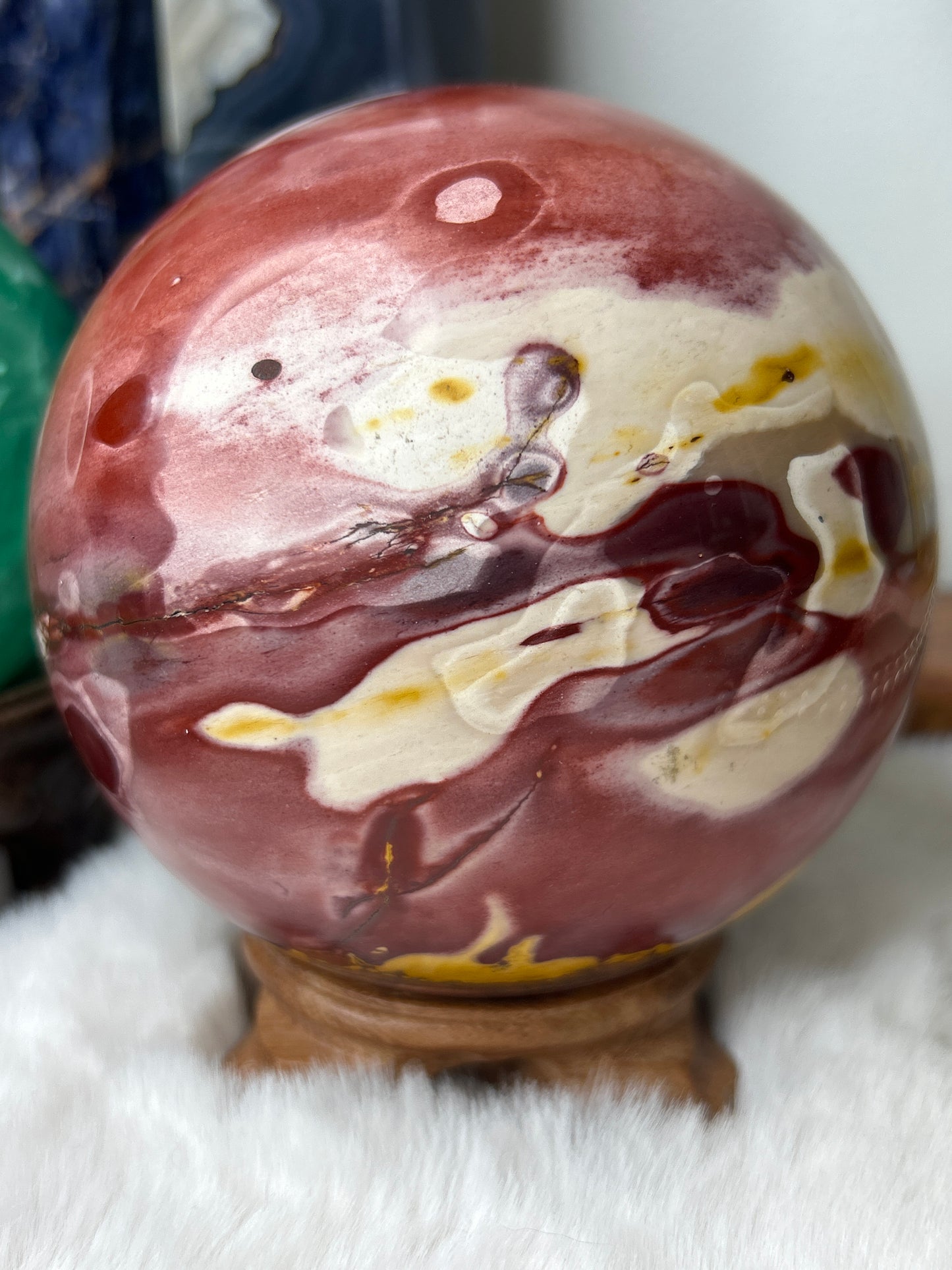 XL Mookaite Sphere