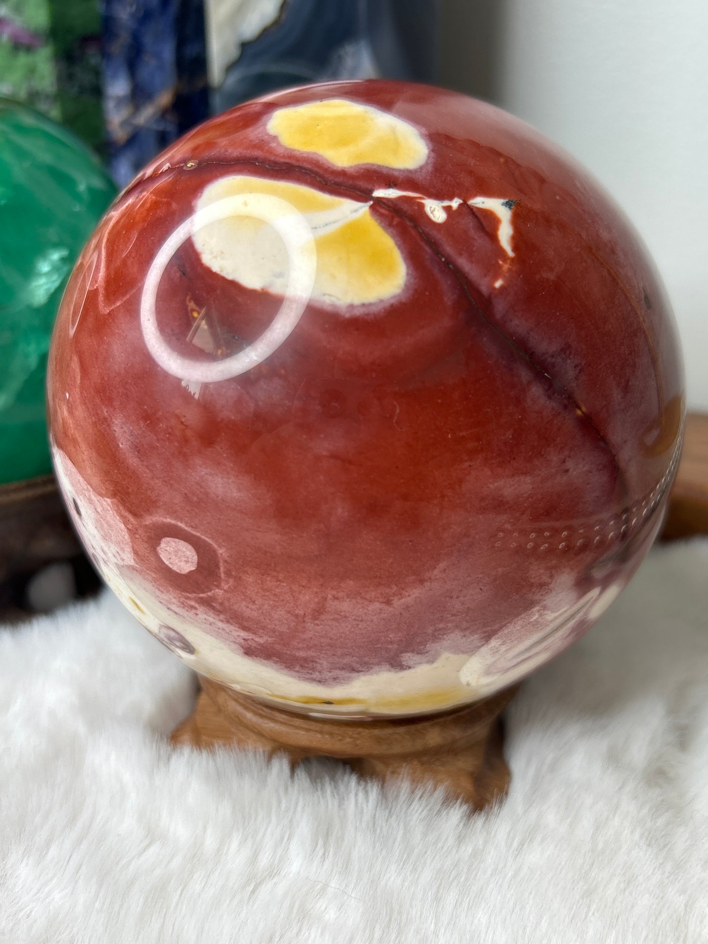 XL Mookaite Sphere