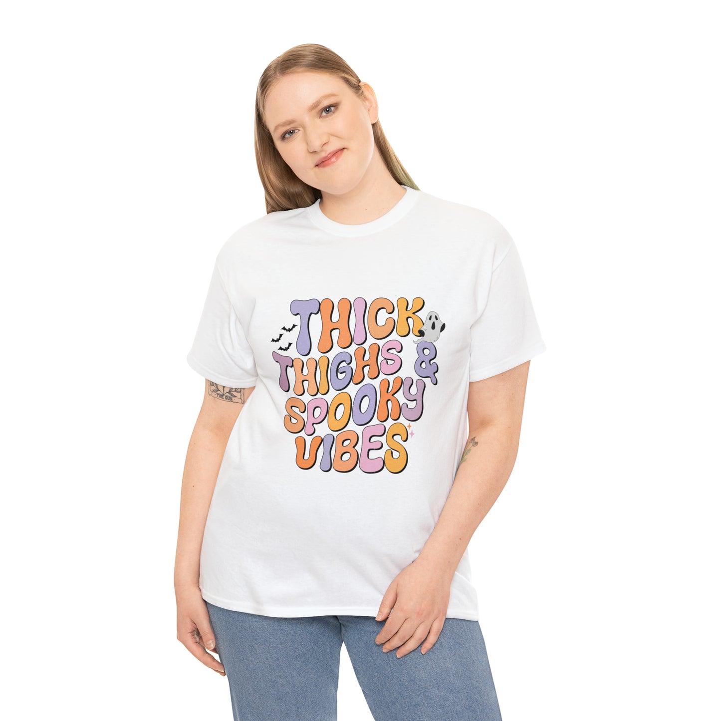 Thick Thighs Unisex Heavy Cotton Tee