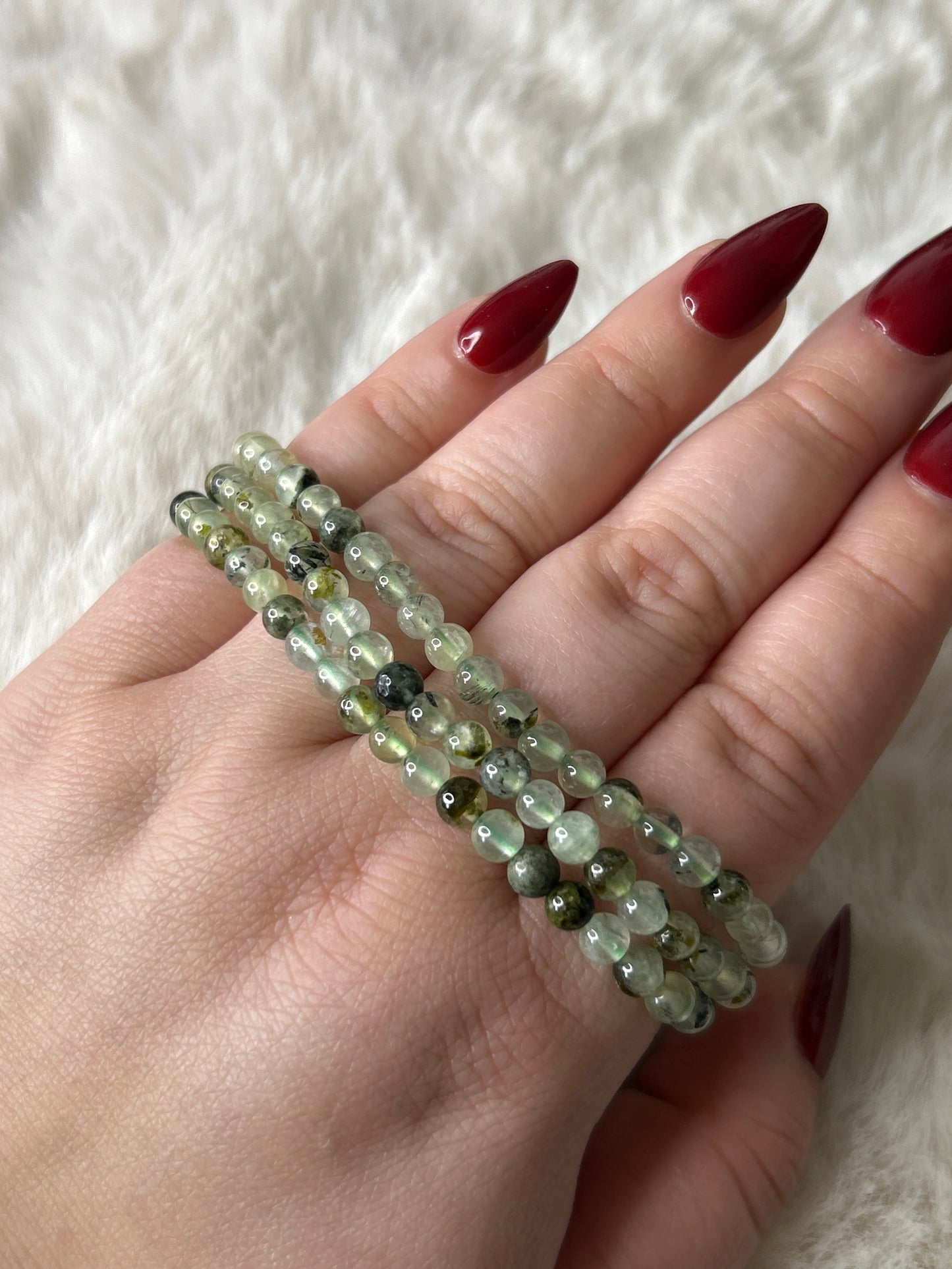 Prehnite Bracelet