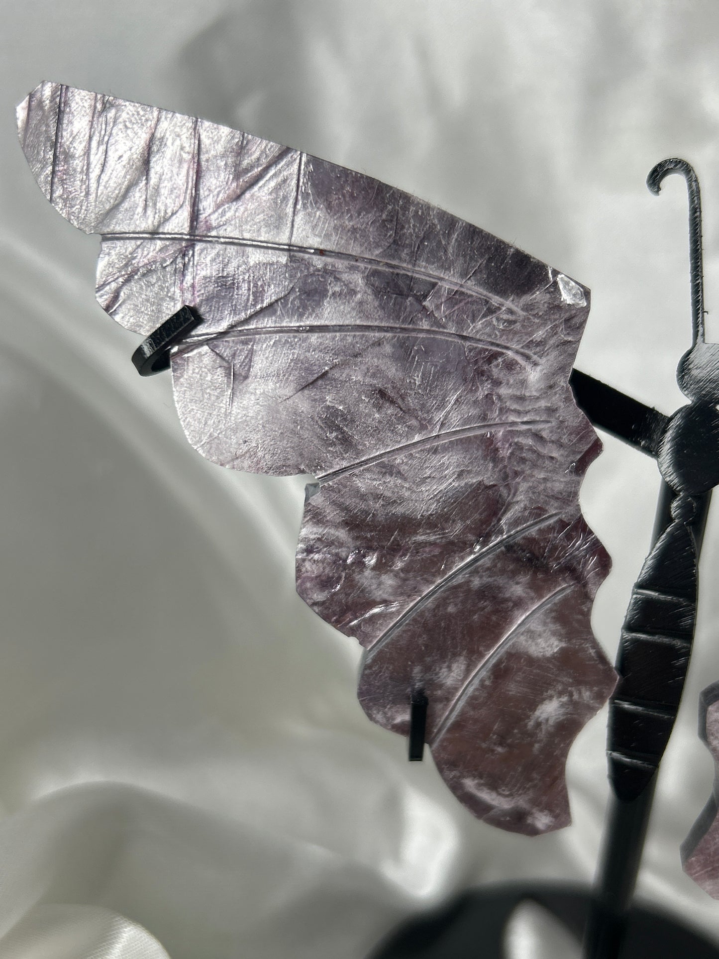 Gem Lepidolite Butterfly