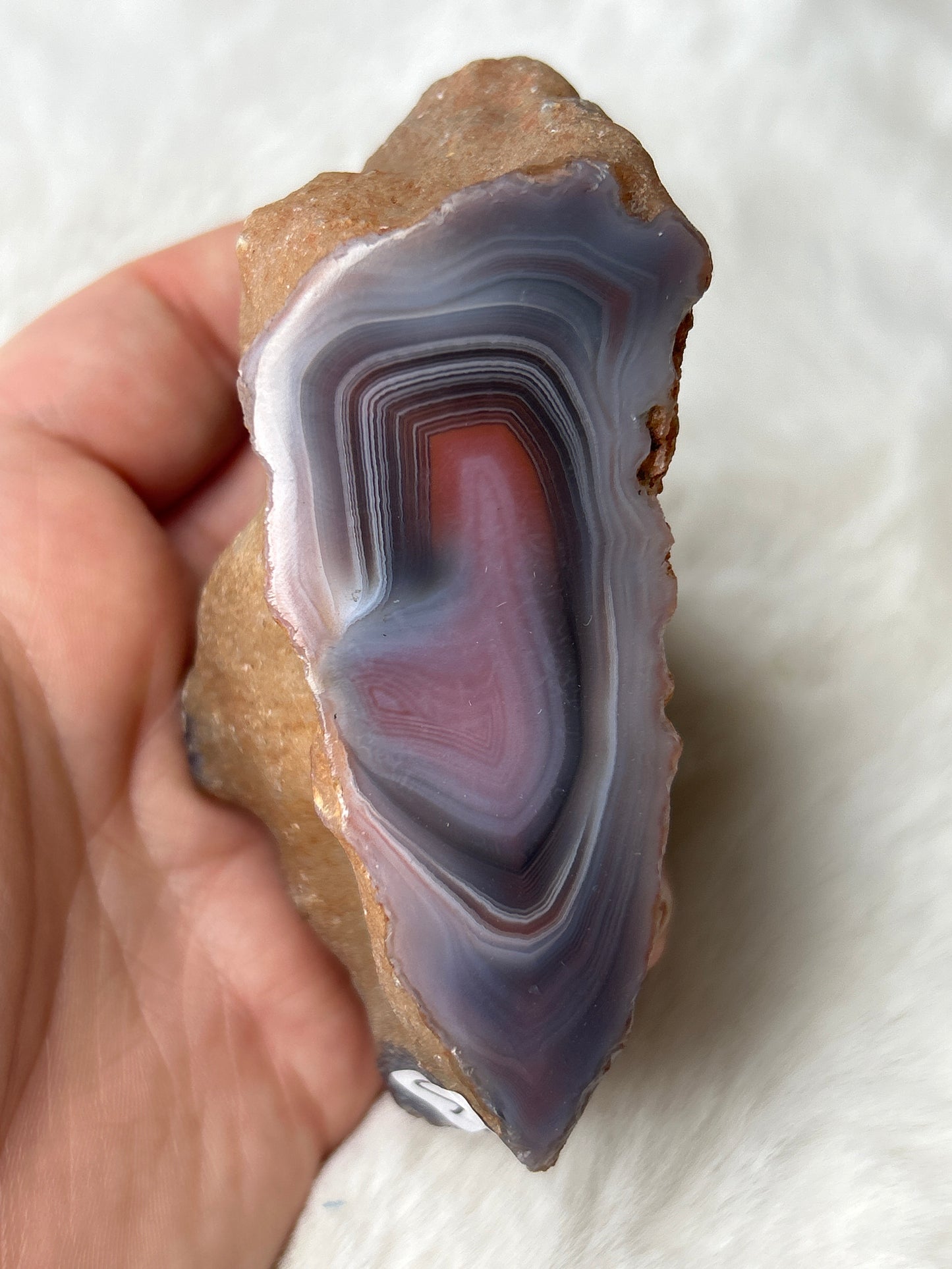 Red Sashe River Agate- Zimbabwe