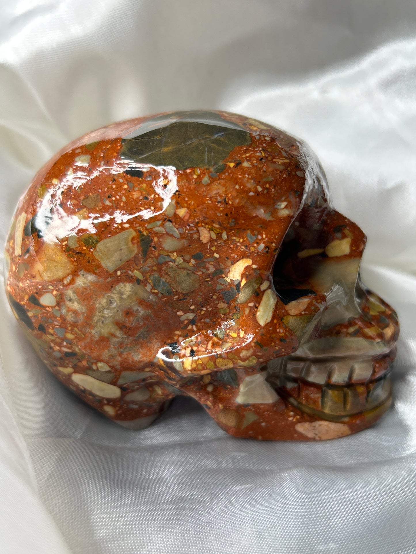 Puddingstone Skull