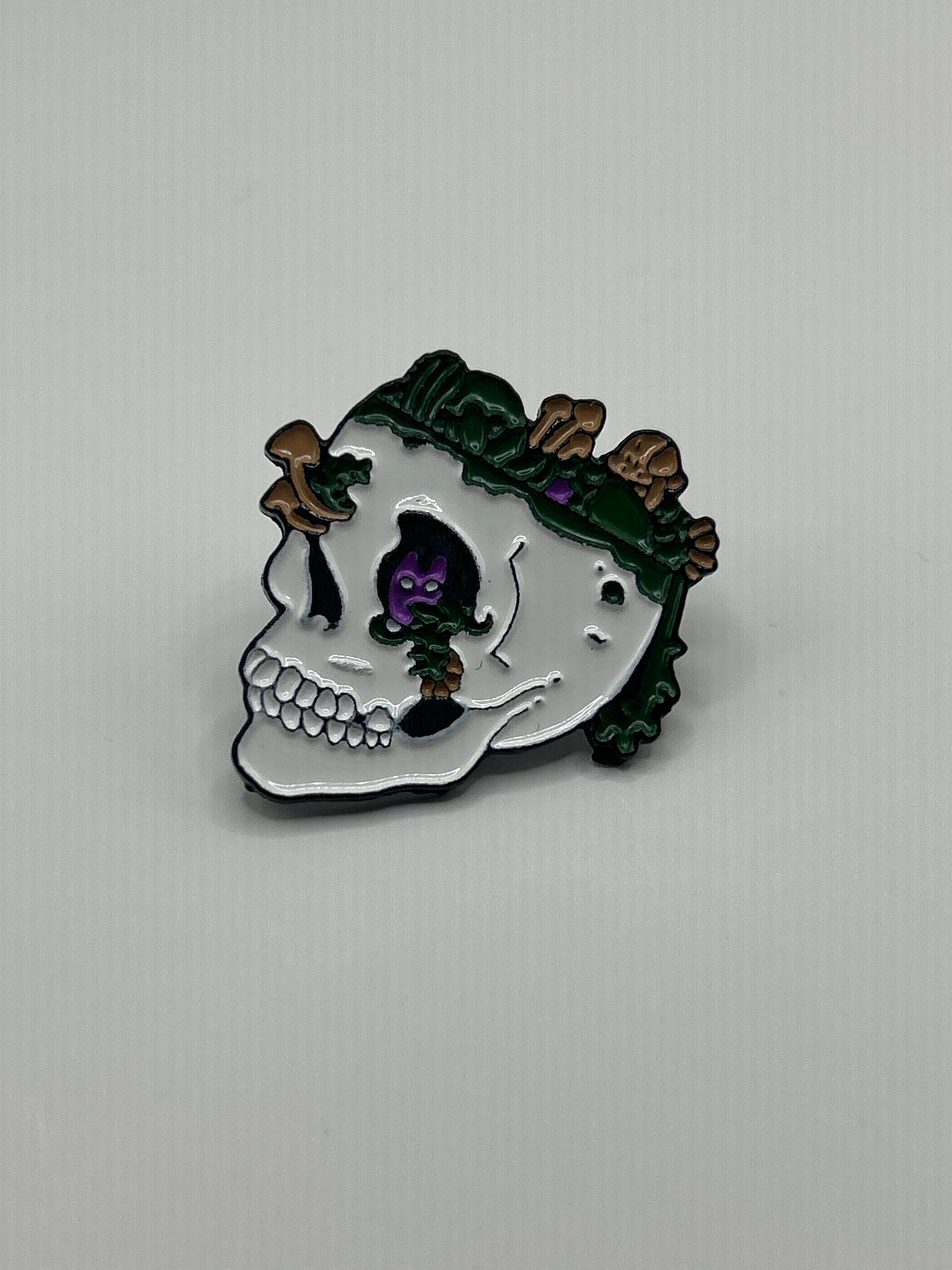 Forest Skull Pin