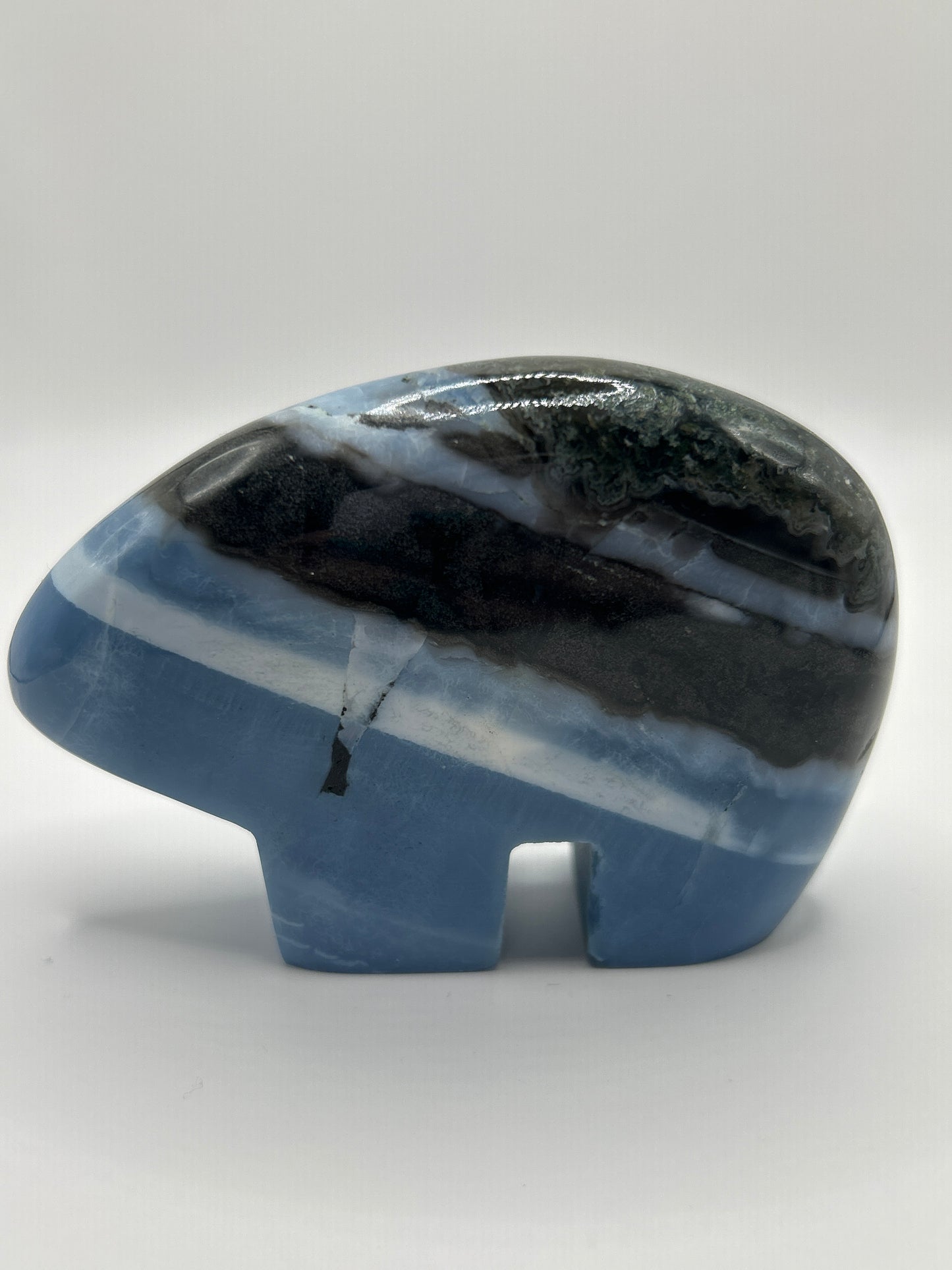Blue Opal Bear
