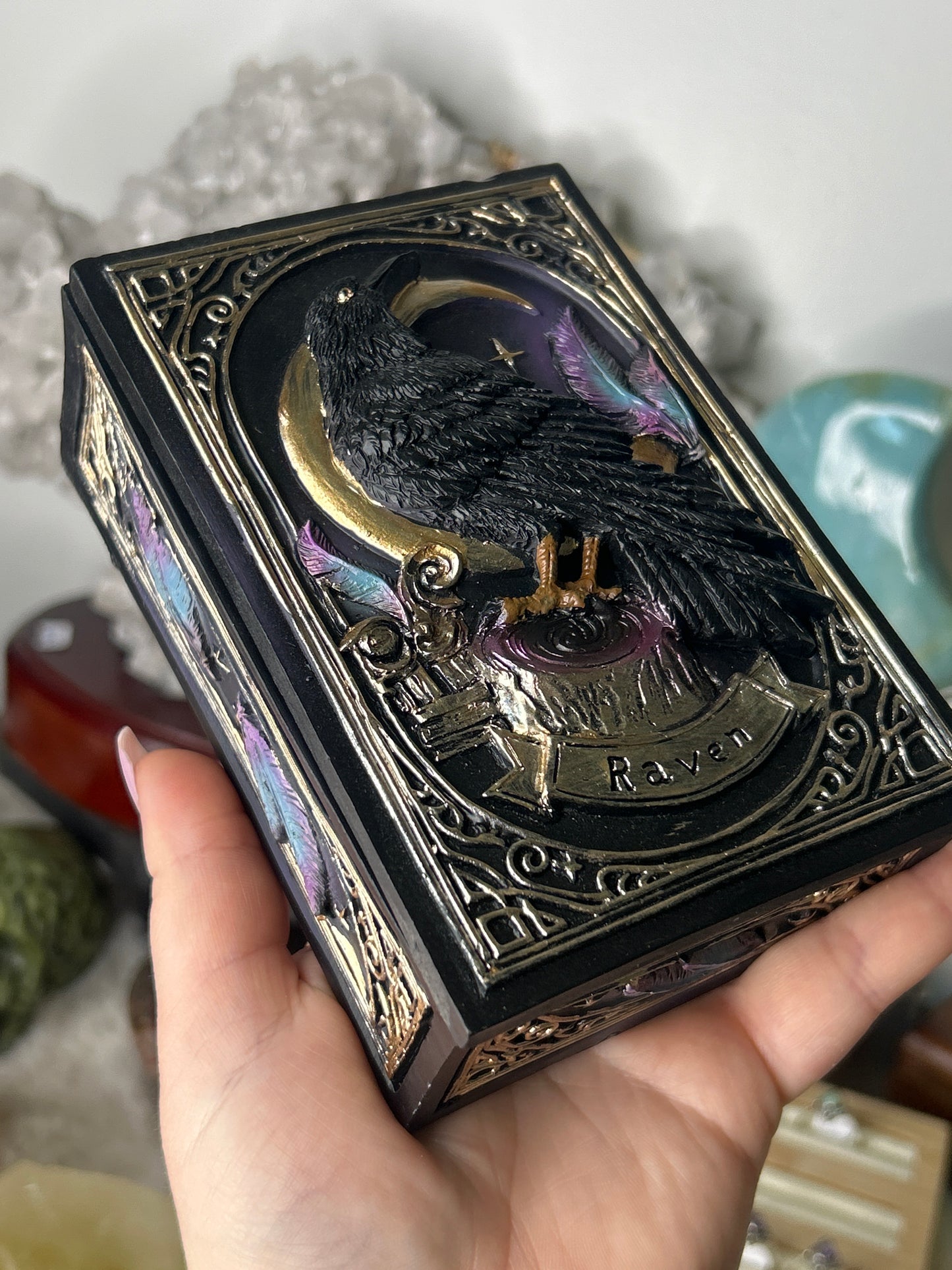 Raven Trinket Box