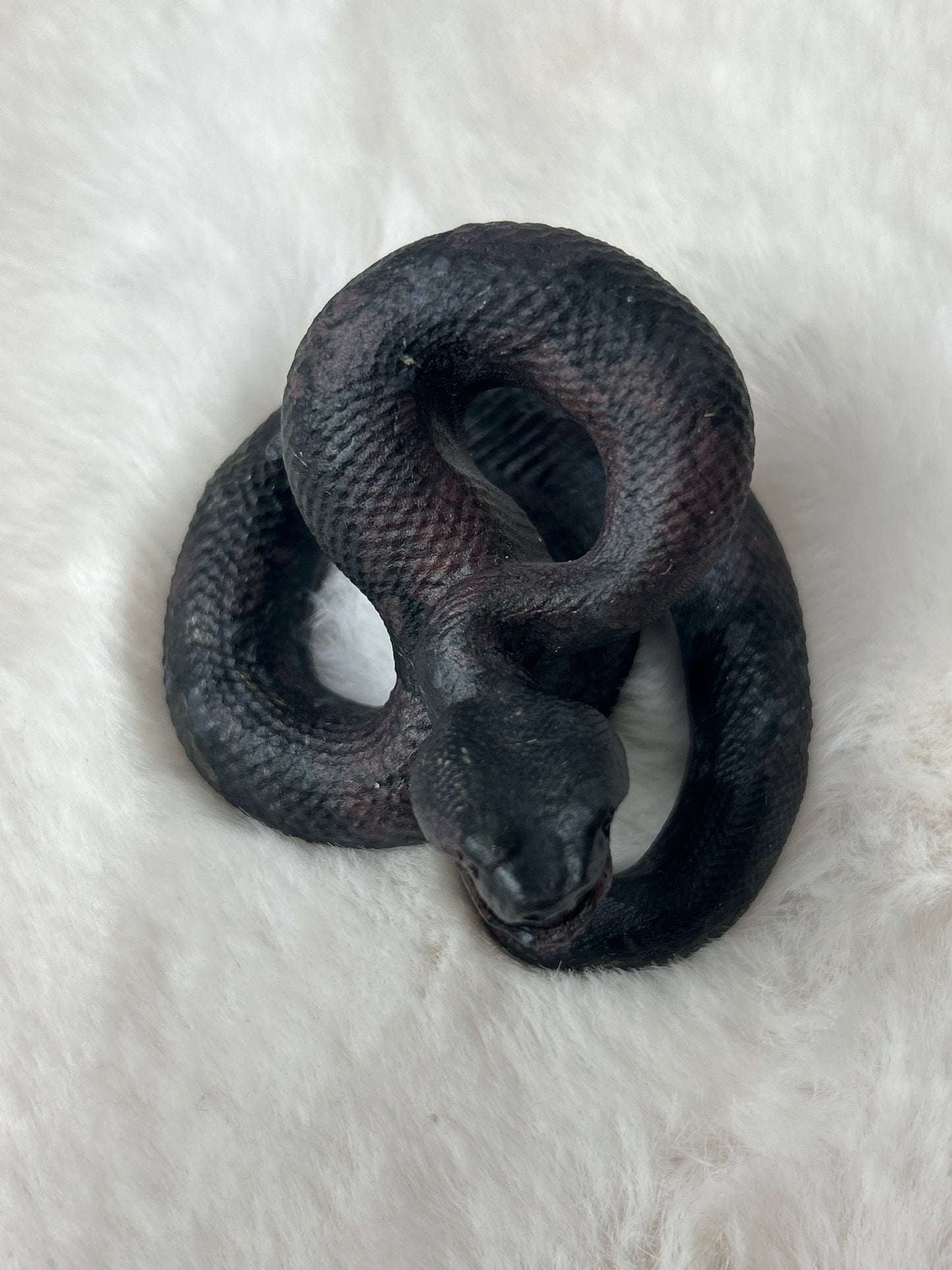 Garnet & Astrophyllite Snake