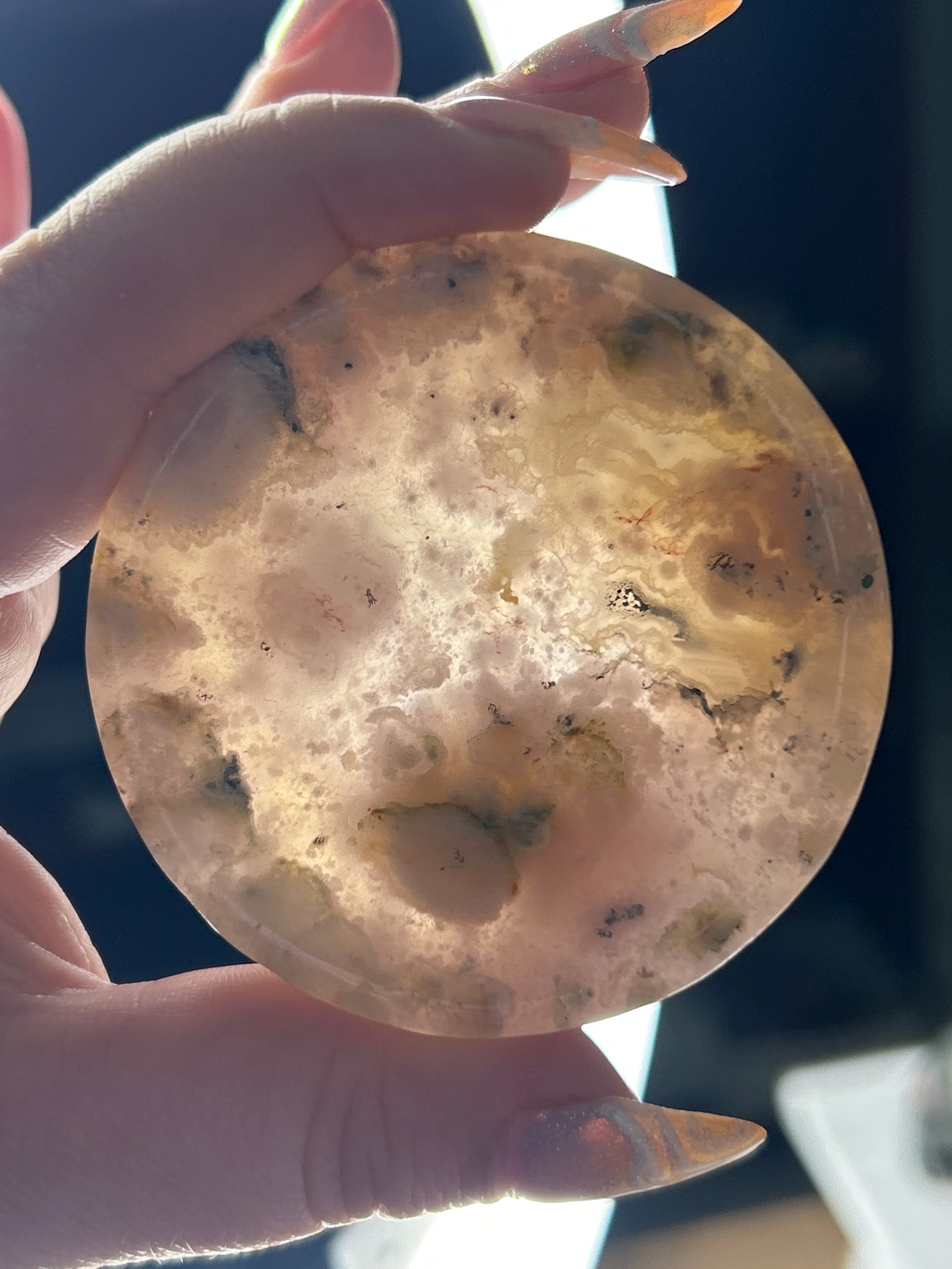Flower Agate Bowl
