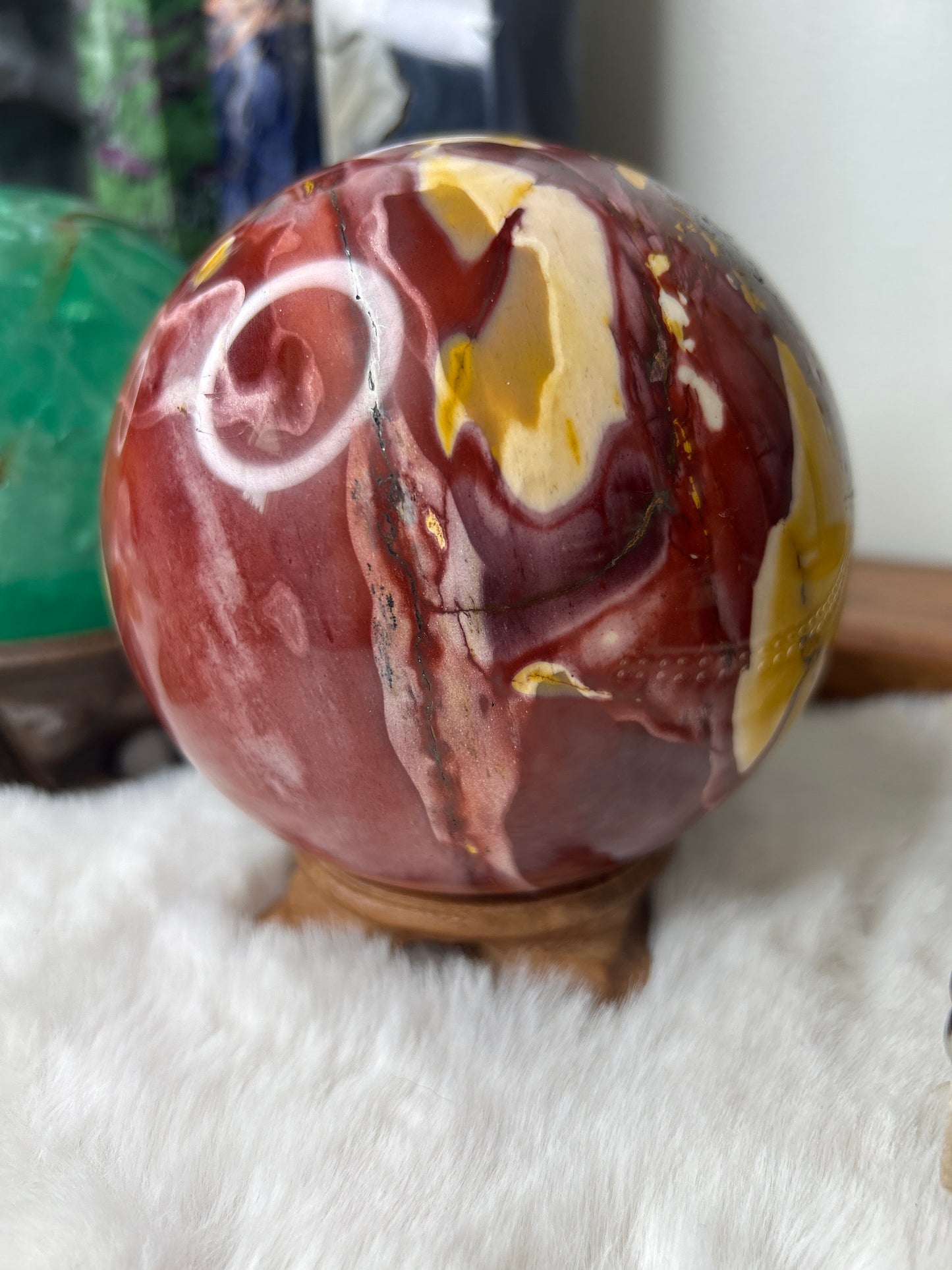 XL Mookaite Sphere