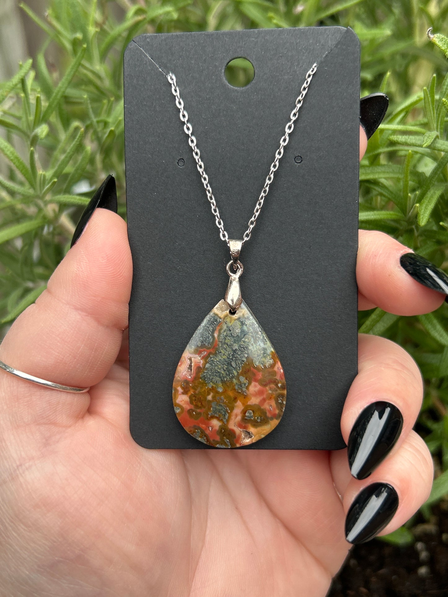 Indonesian Marcasite & Agate Necklace
