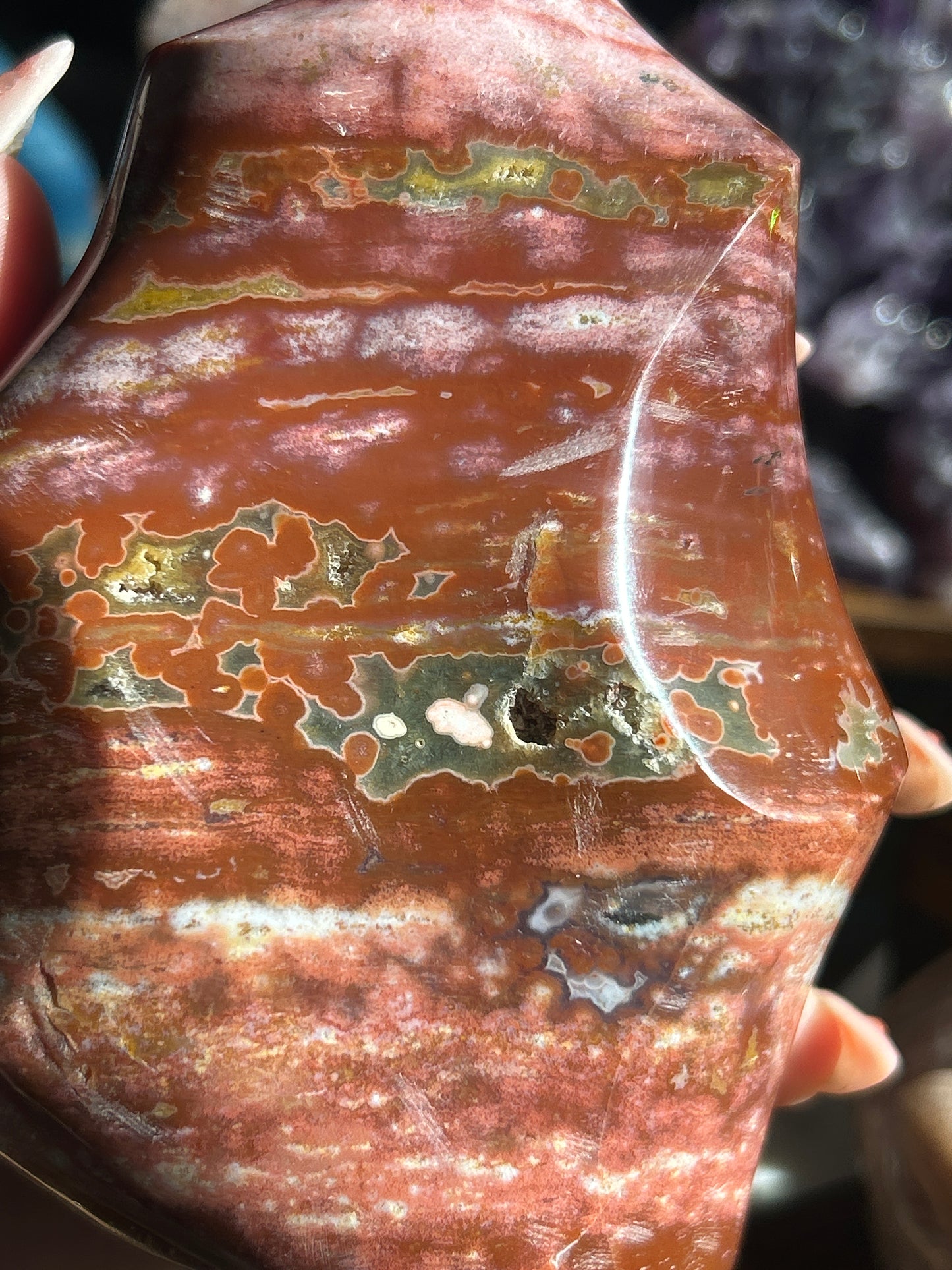 Ocean Jasper Flame