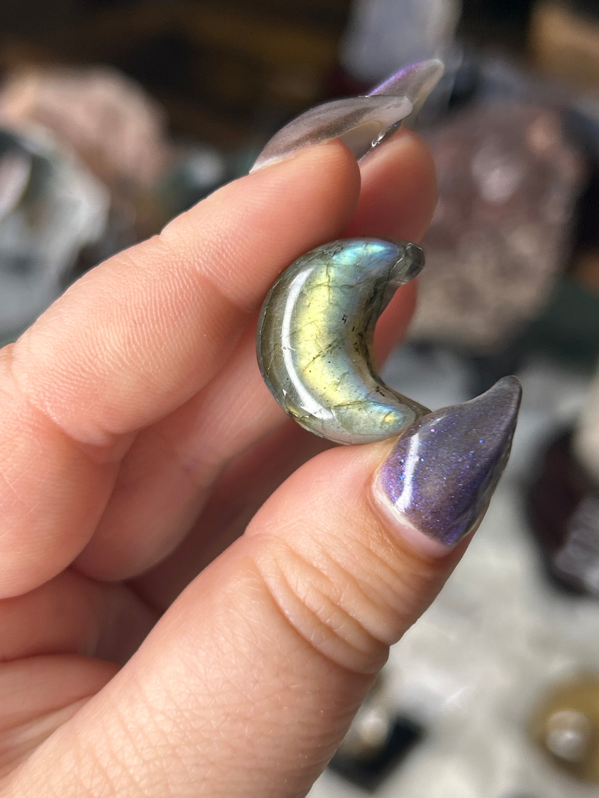 Labradorite Mini Moon
