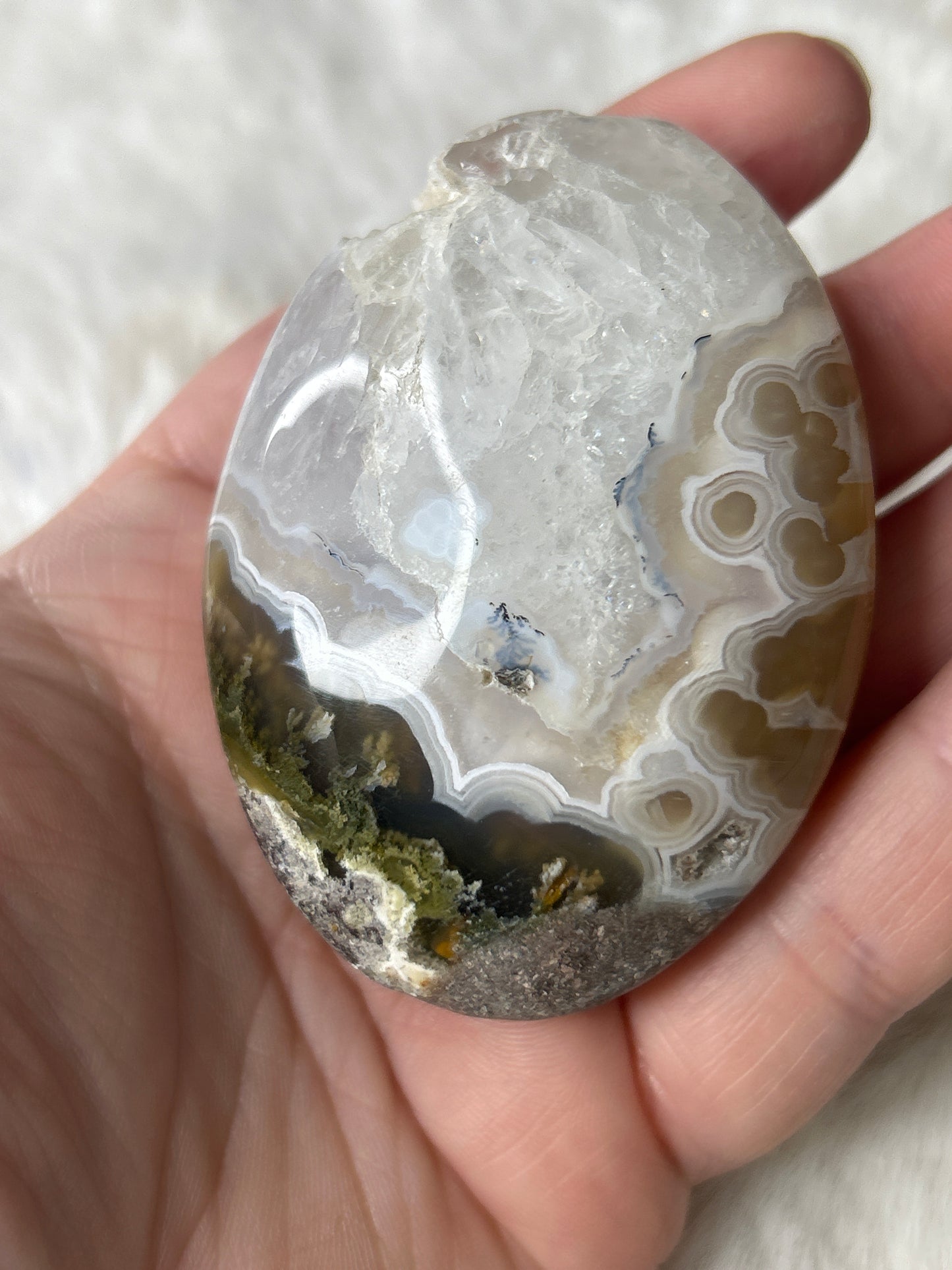 Scenic Moss Agate Palm