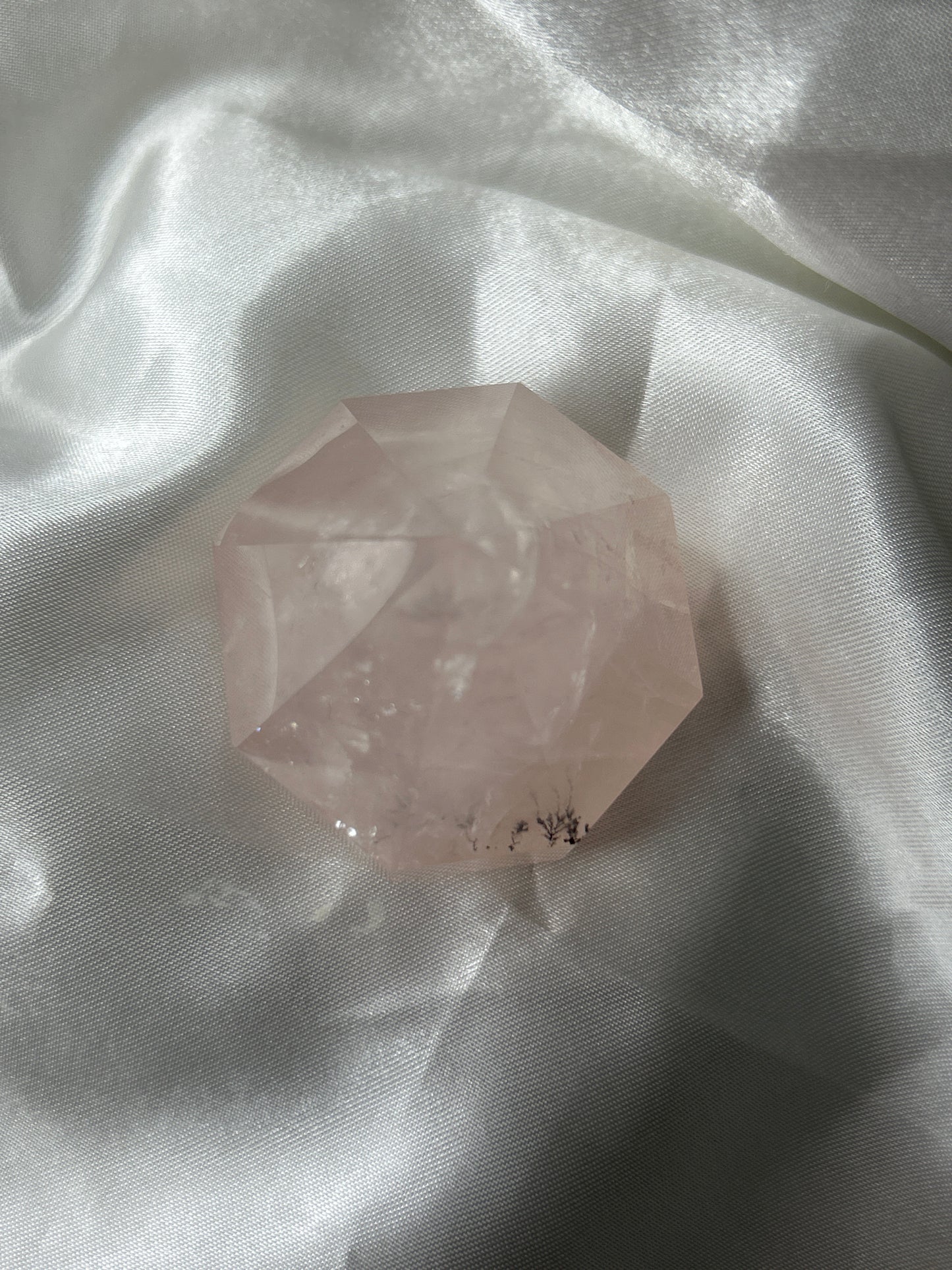 Dendritic Rose Quartz Diamond