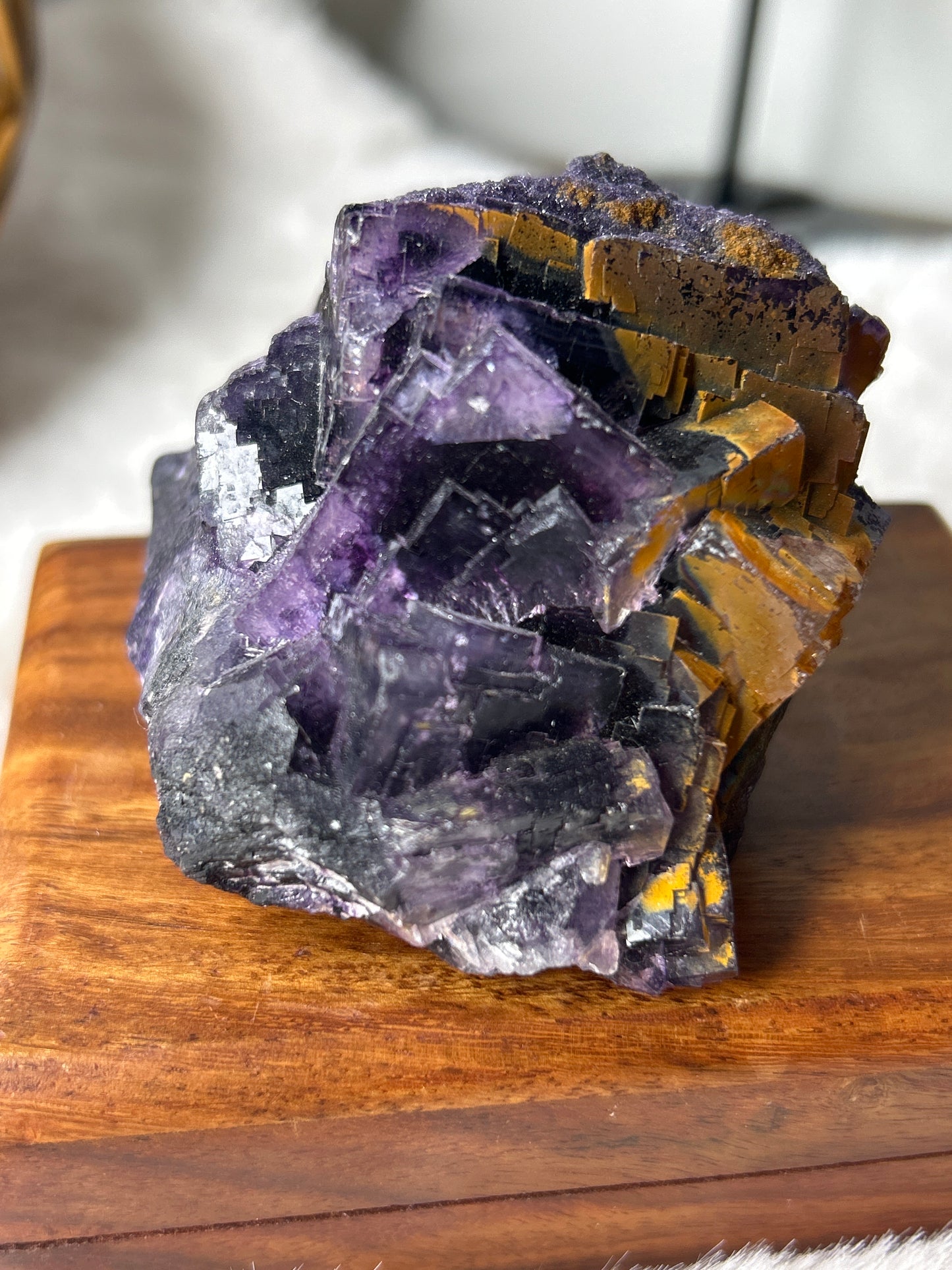 Iridescent Purple Fluorite