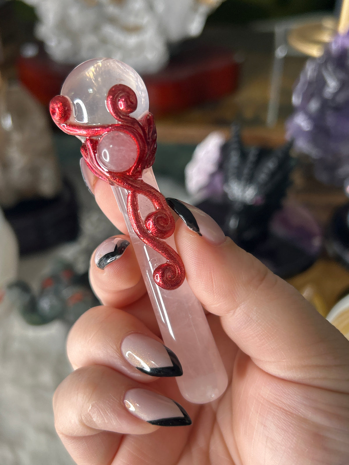Rose Quartz Wand