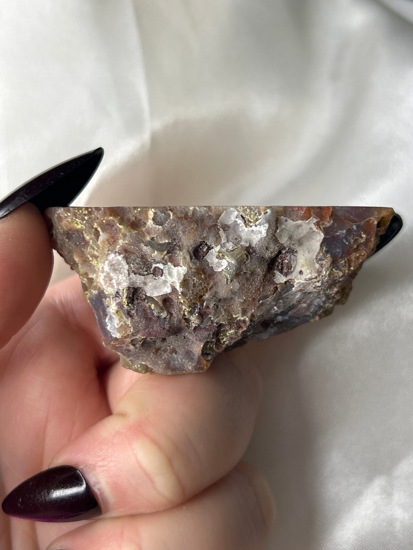 Crimson Veil Laguna Agate