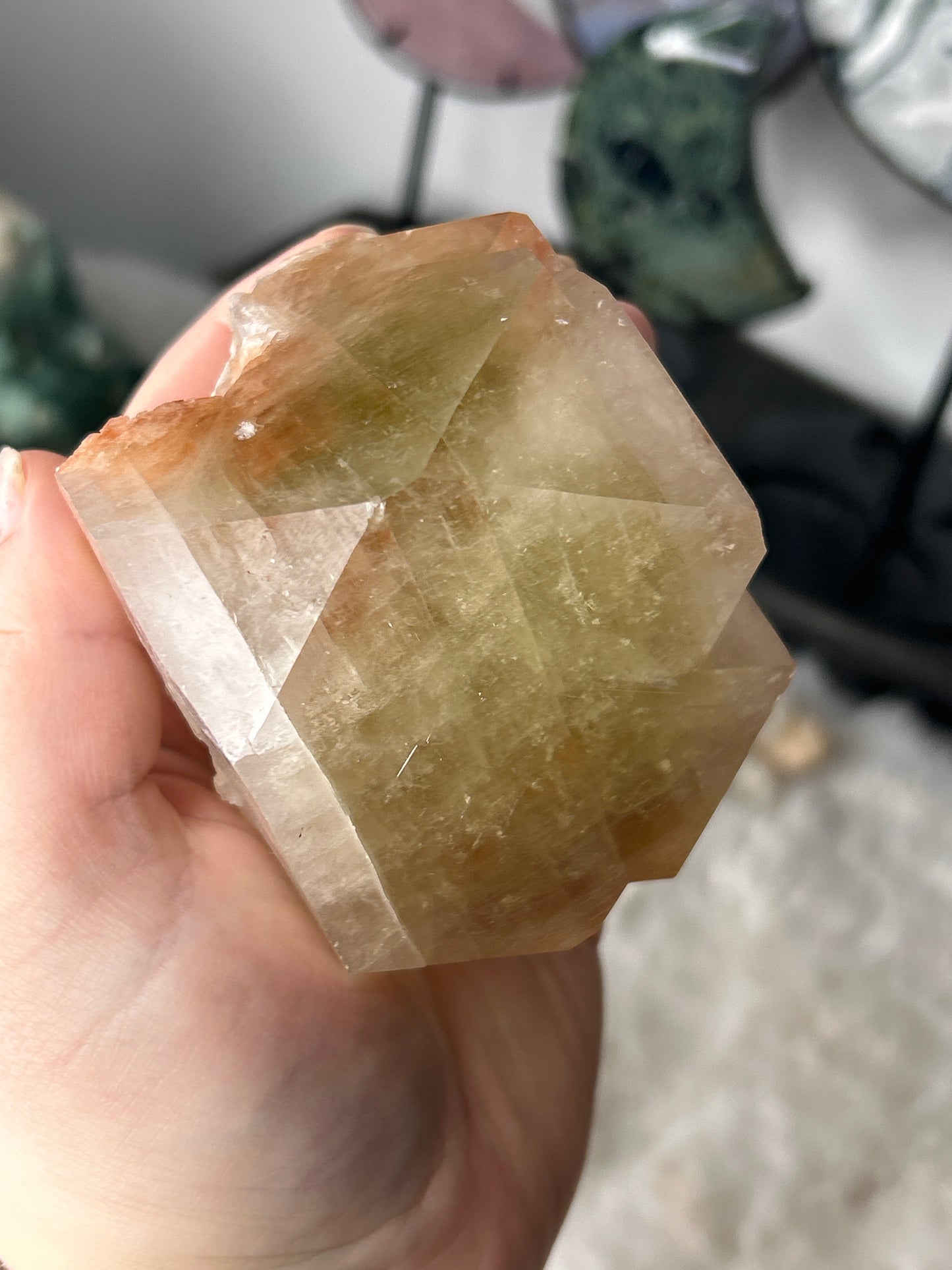 Green Apophyllite- India