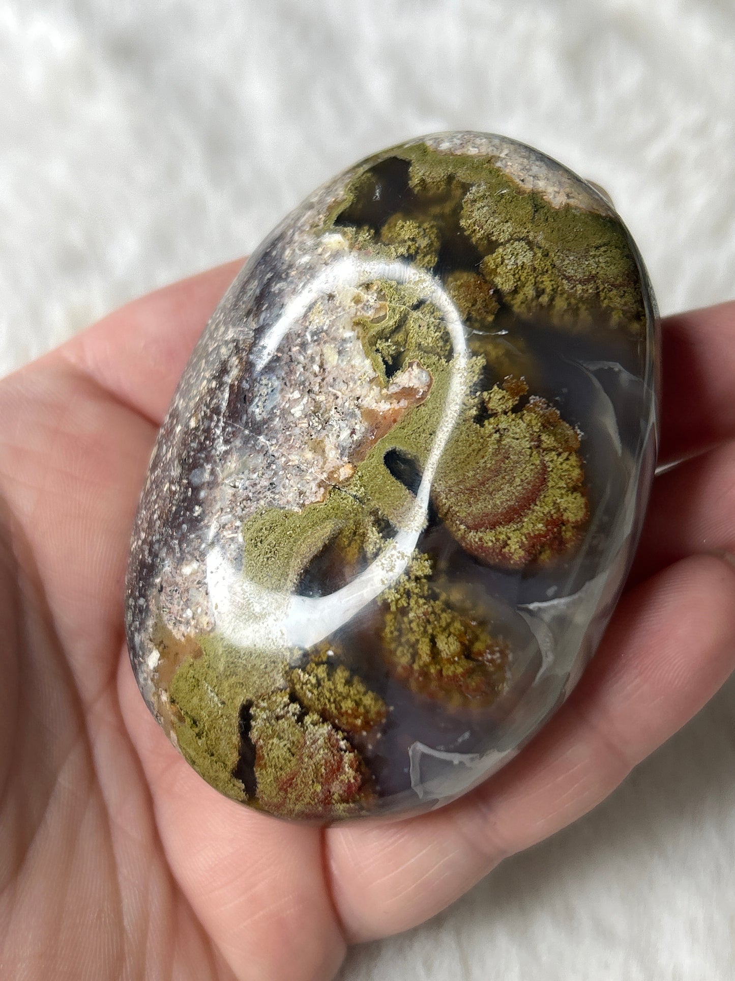 Scenic Moss Agate Palm