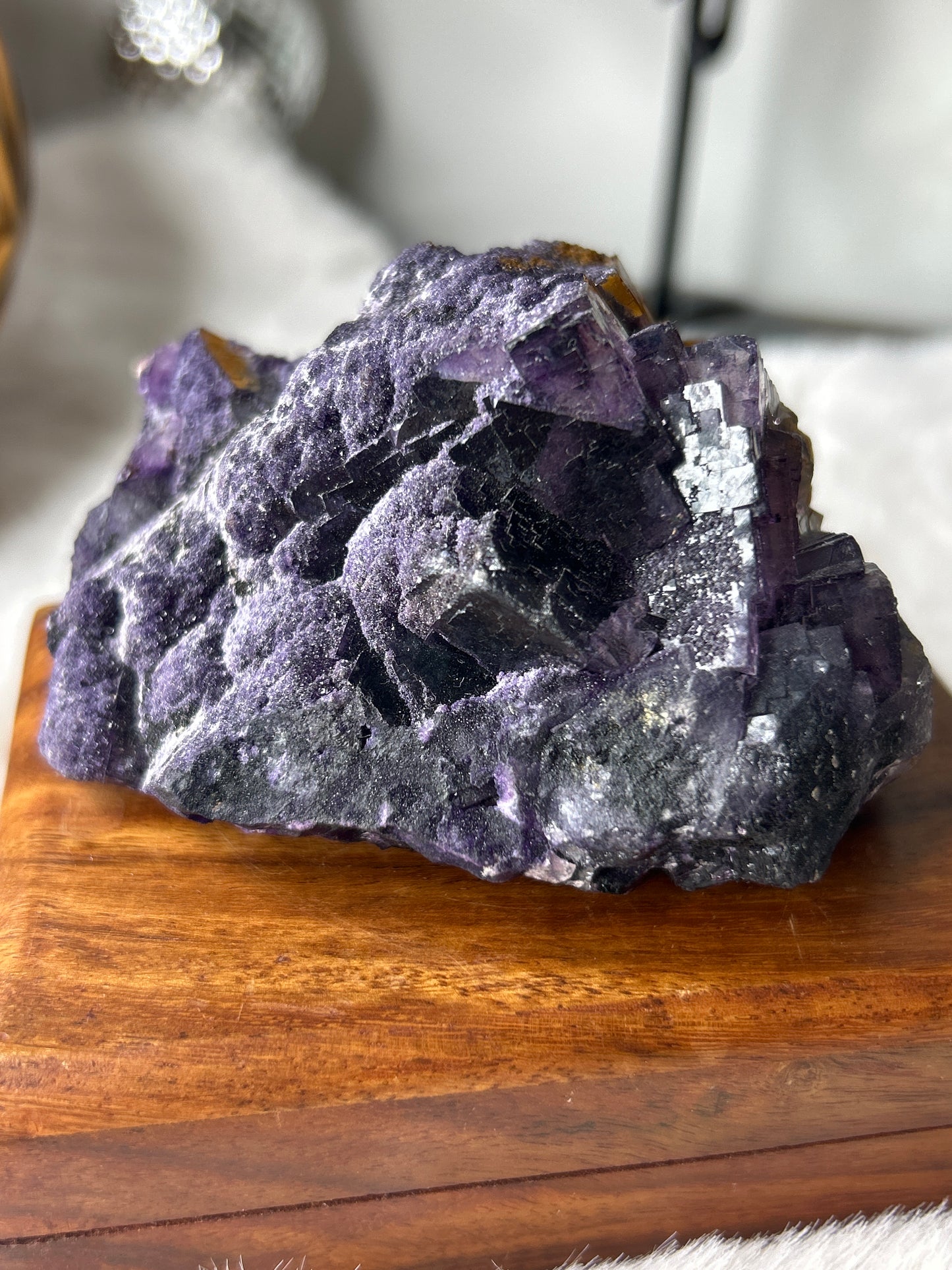 Iridescent Purple Fluorite