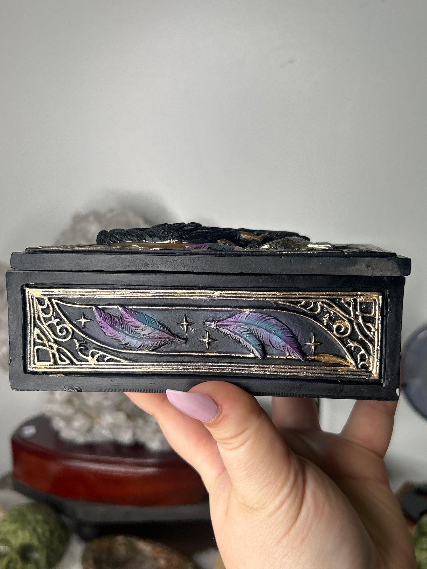 Raven Trinket Box