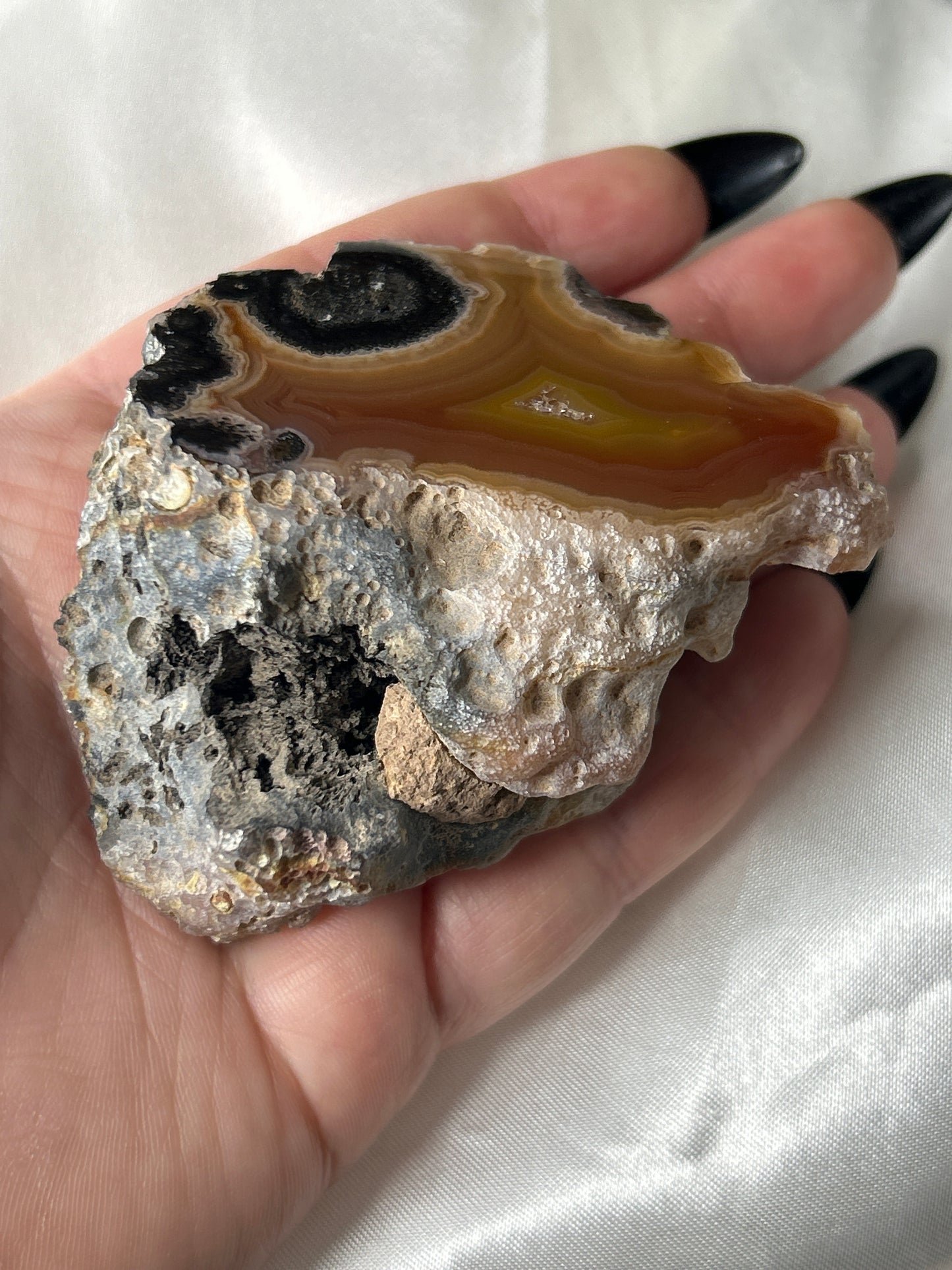 Golden Ember Laguna Agate