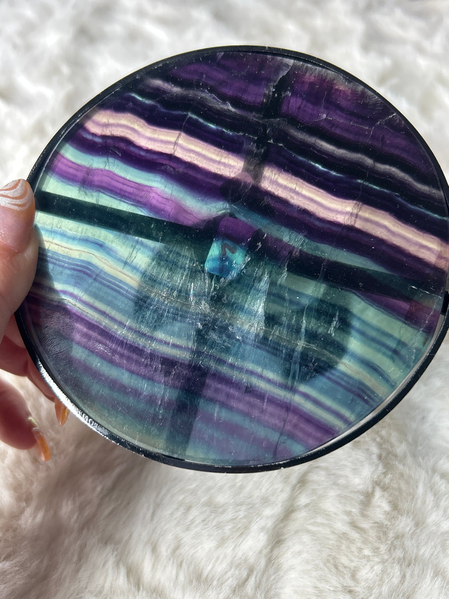 Fluorite Spinning Table