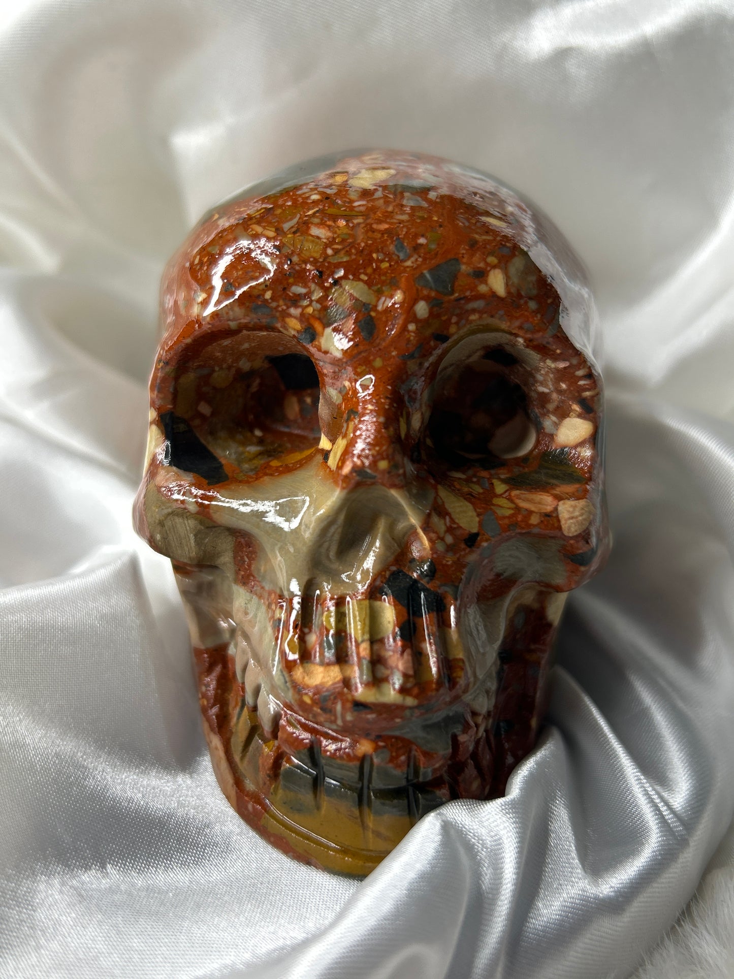 Puddingstone Skull