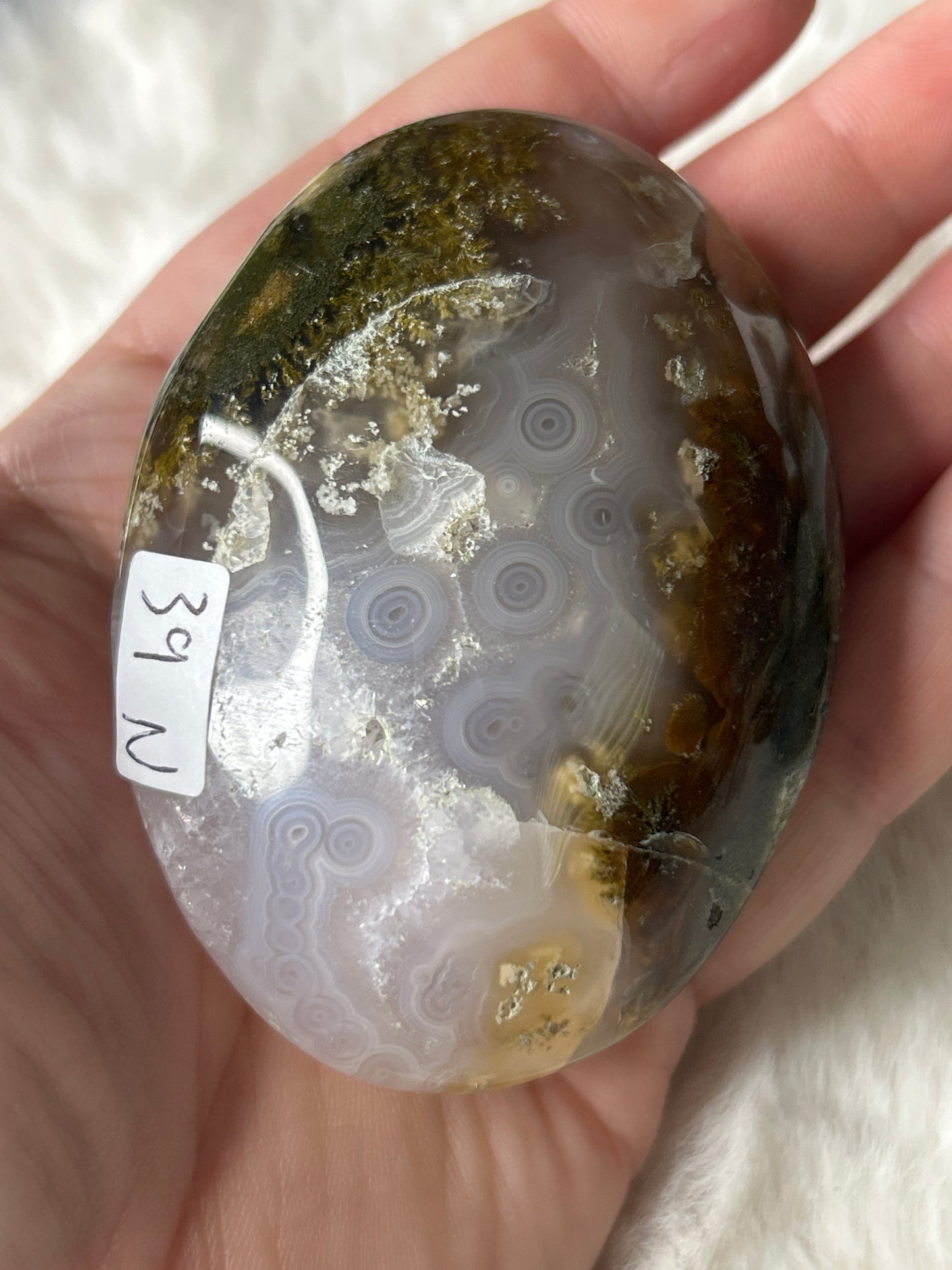 Scenic Moss Agate Palm