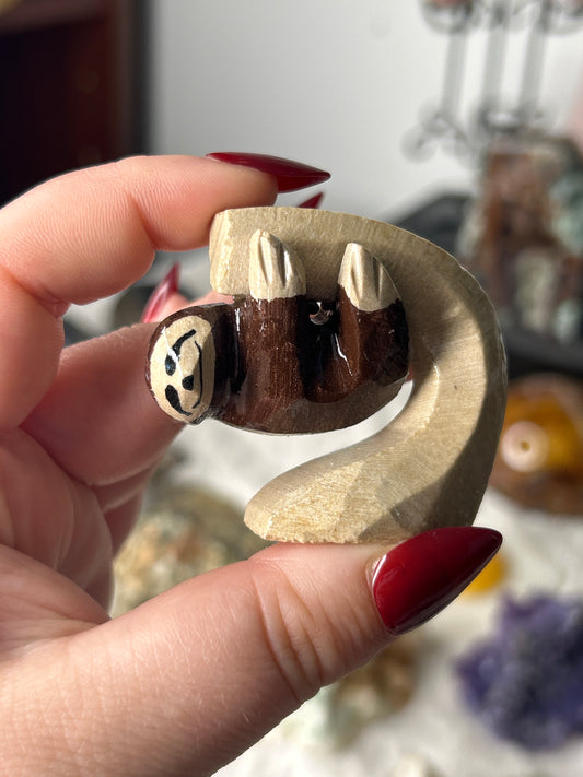 Painted Marble Sloth