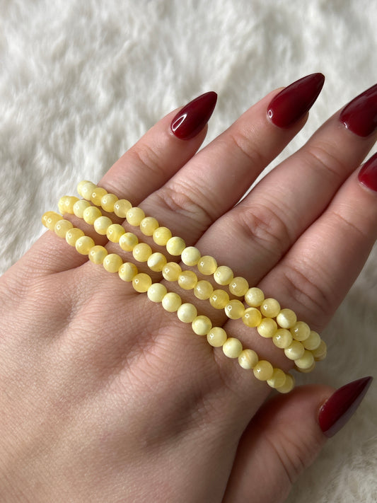 Yellow Calcite Bracelet