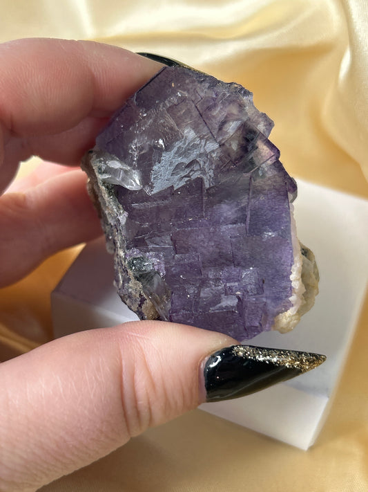 Cubic Fluorite-Hunan, China