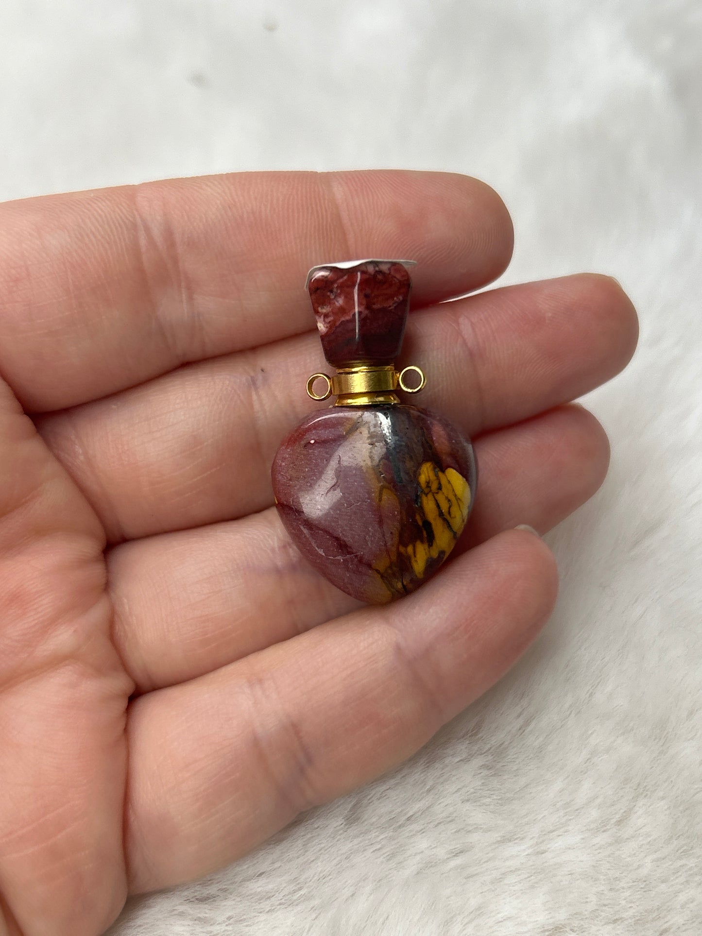 Mookaite Bottle Pendant