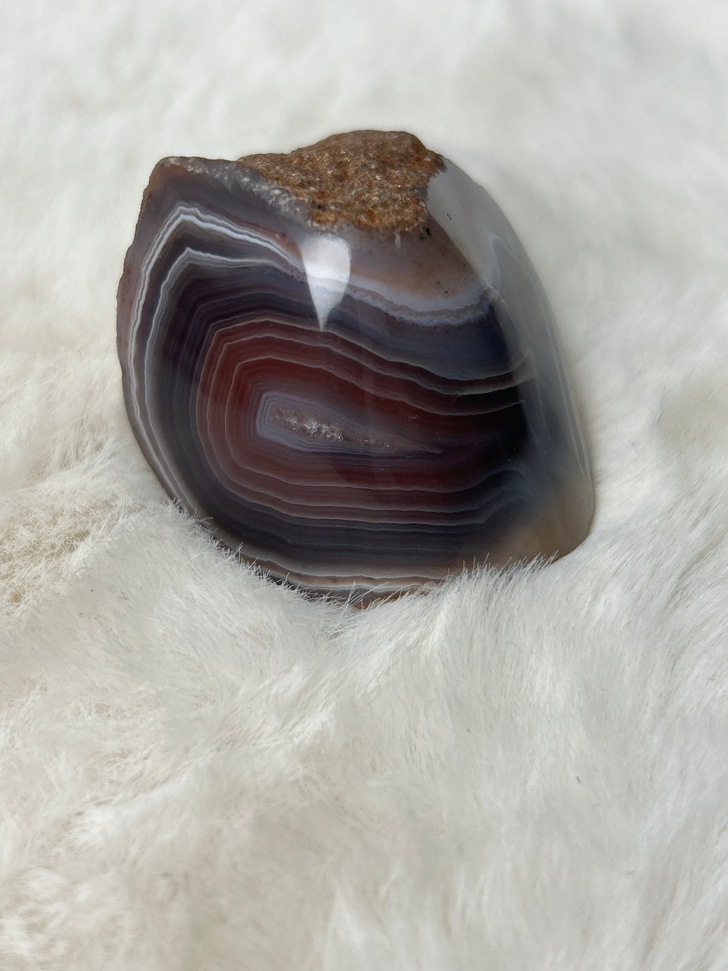 Red Sashe River Agate- Zimbabwe