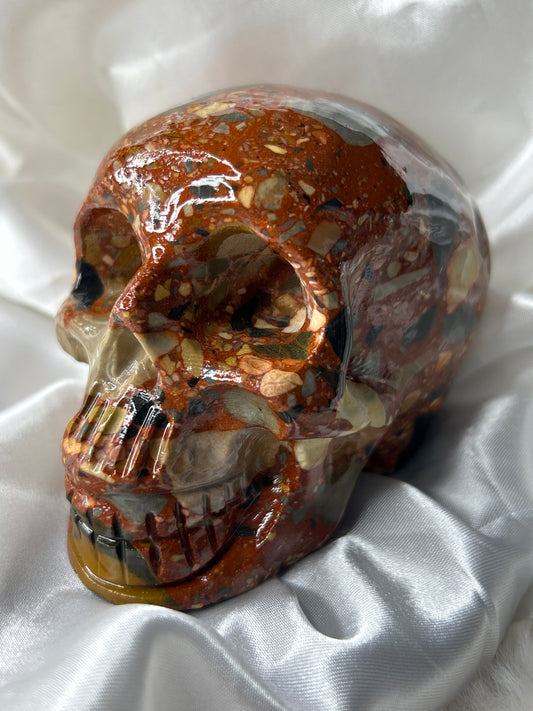 Puddingstone Skull