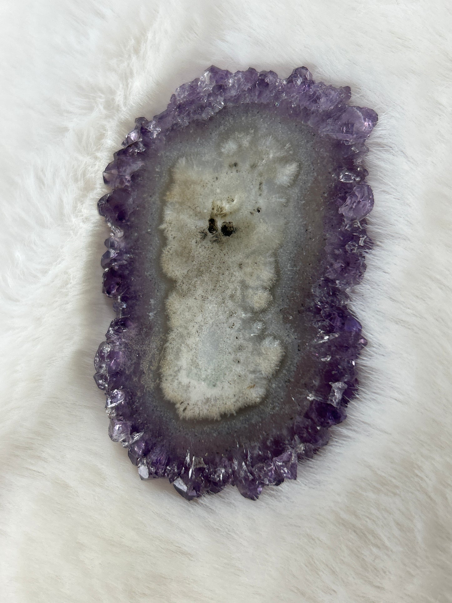 Amethyst Stalactite on Stand