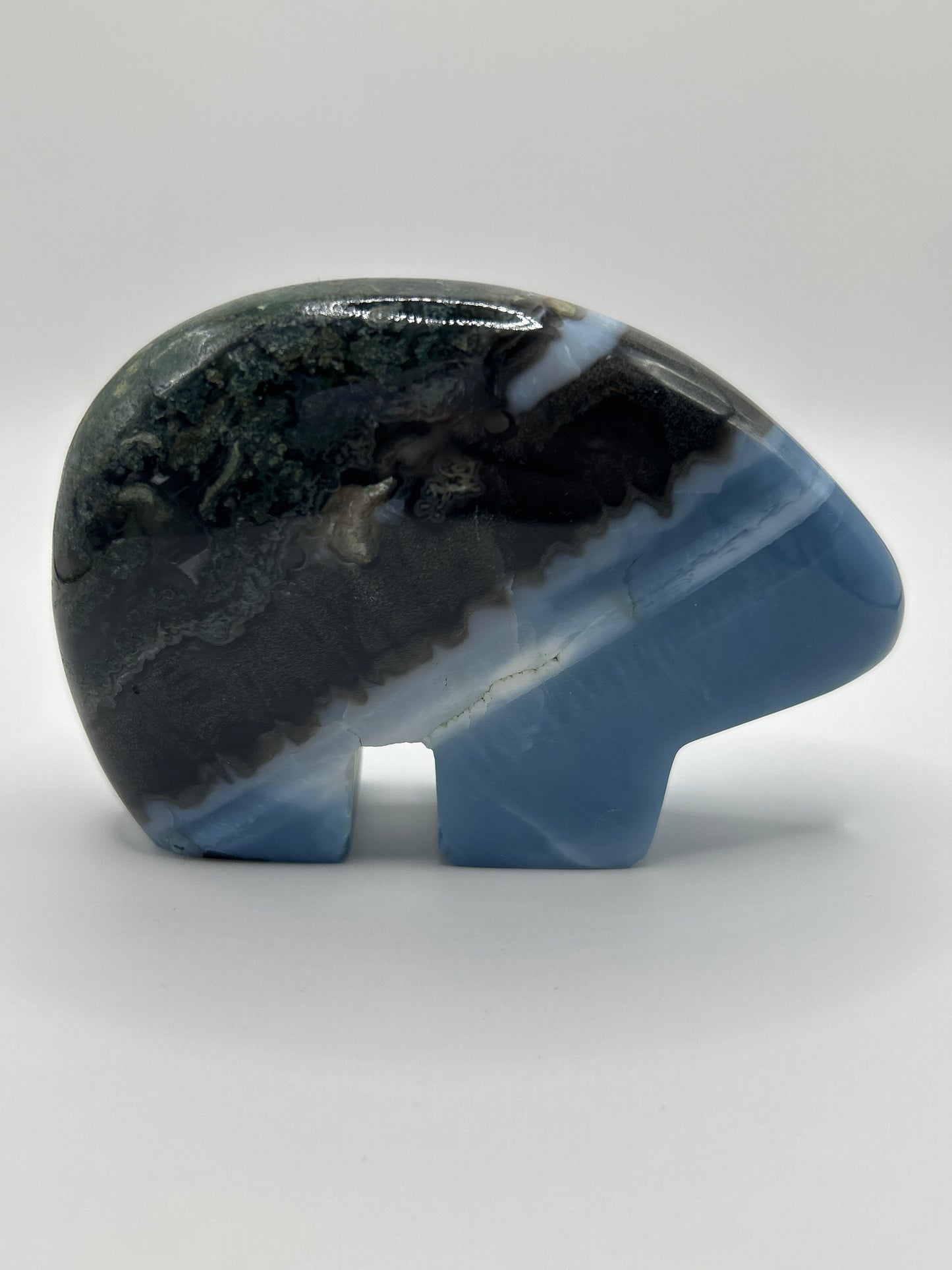 Blue Opal Bear