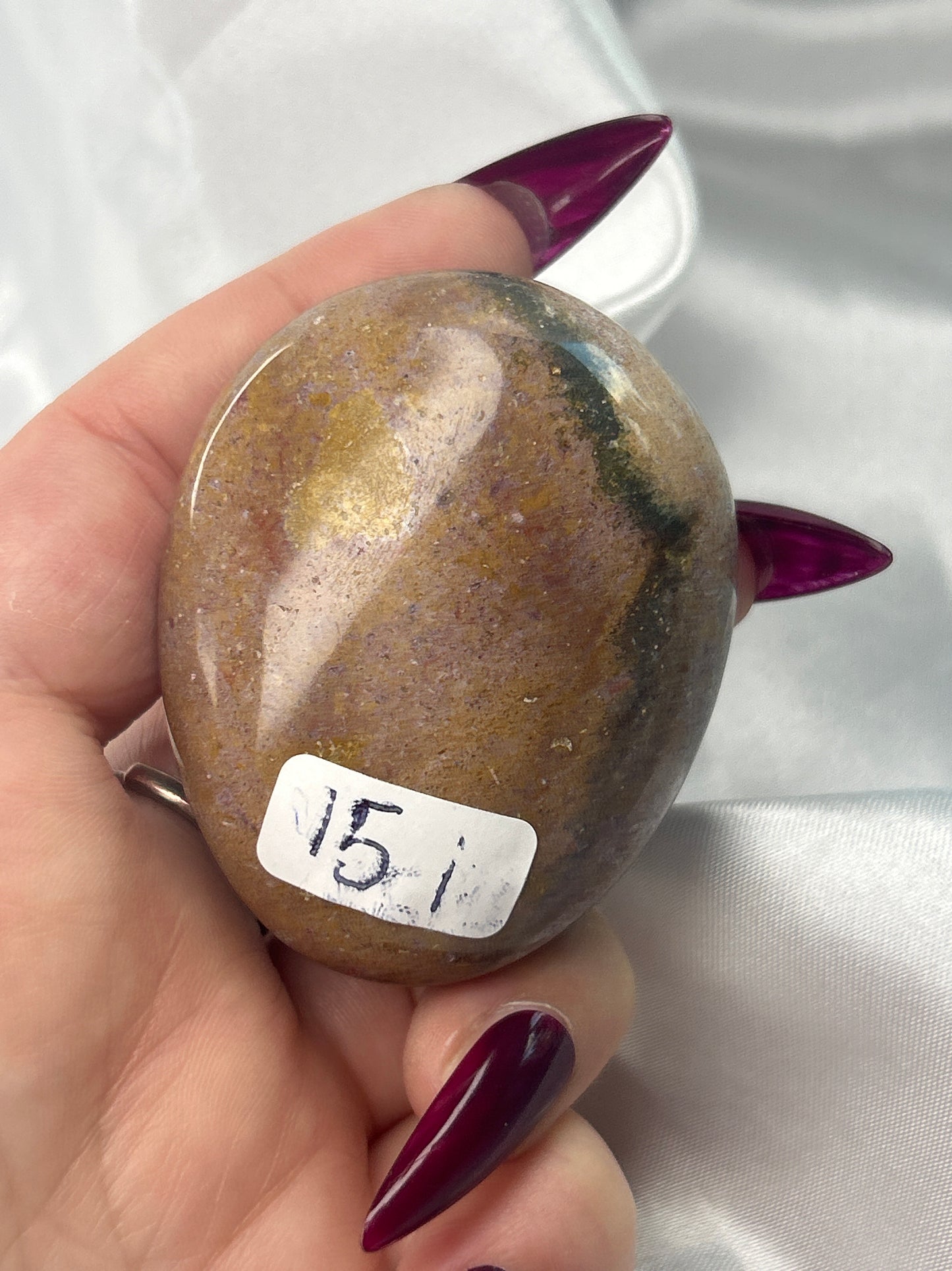 Ocean Jasper Palm Stone