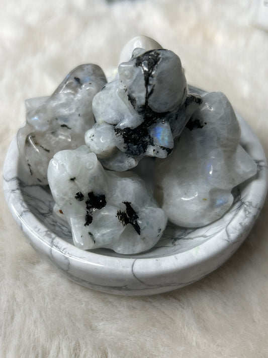 Rainbow Moonstone Frog