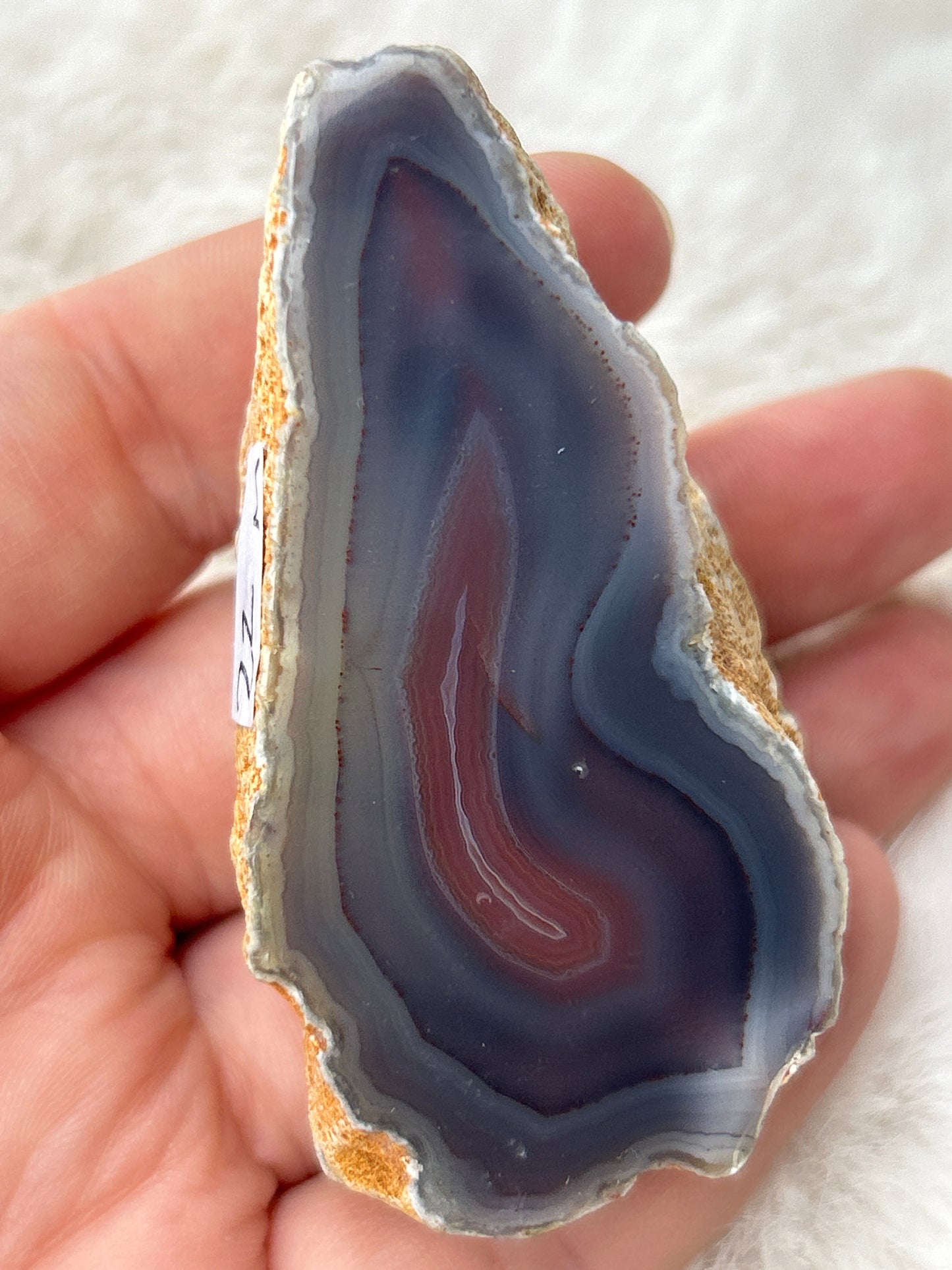 Red Sashe River Agate - Zimbabwe