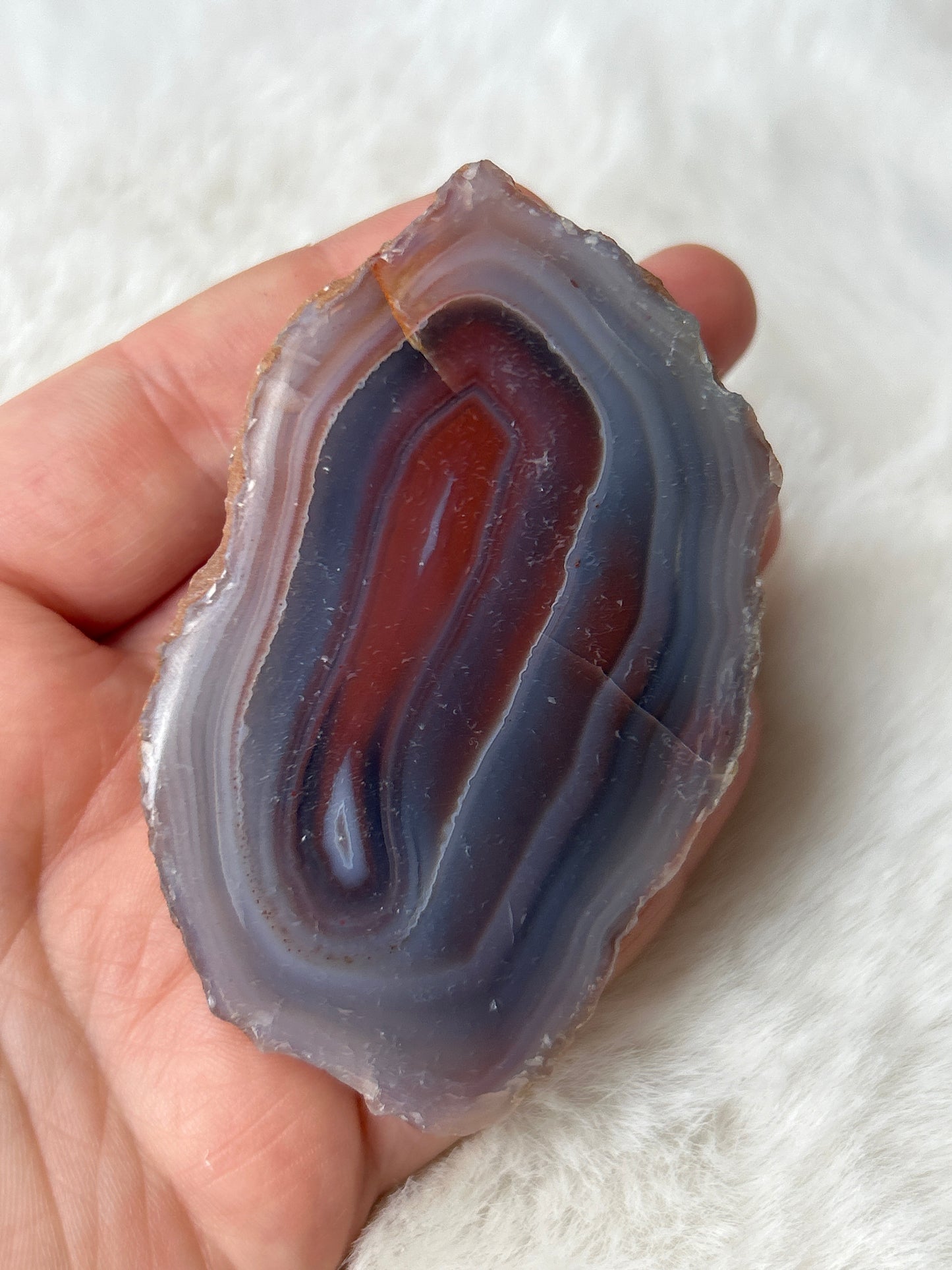 Red Sashe River Agate- Zimbabwe