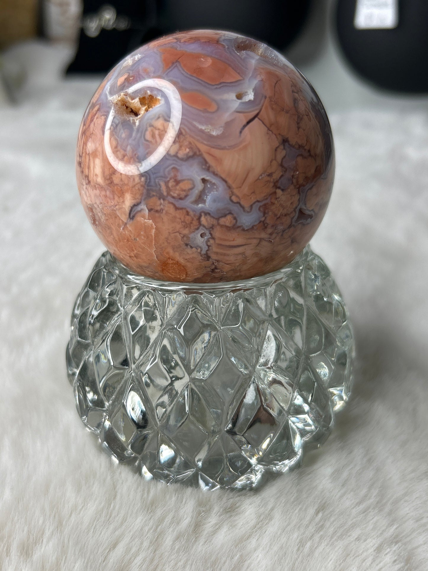 Glass Sphere Stand