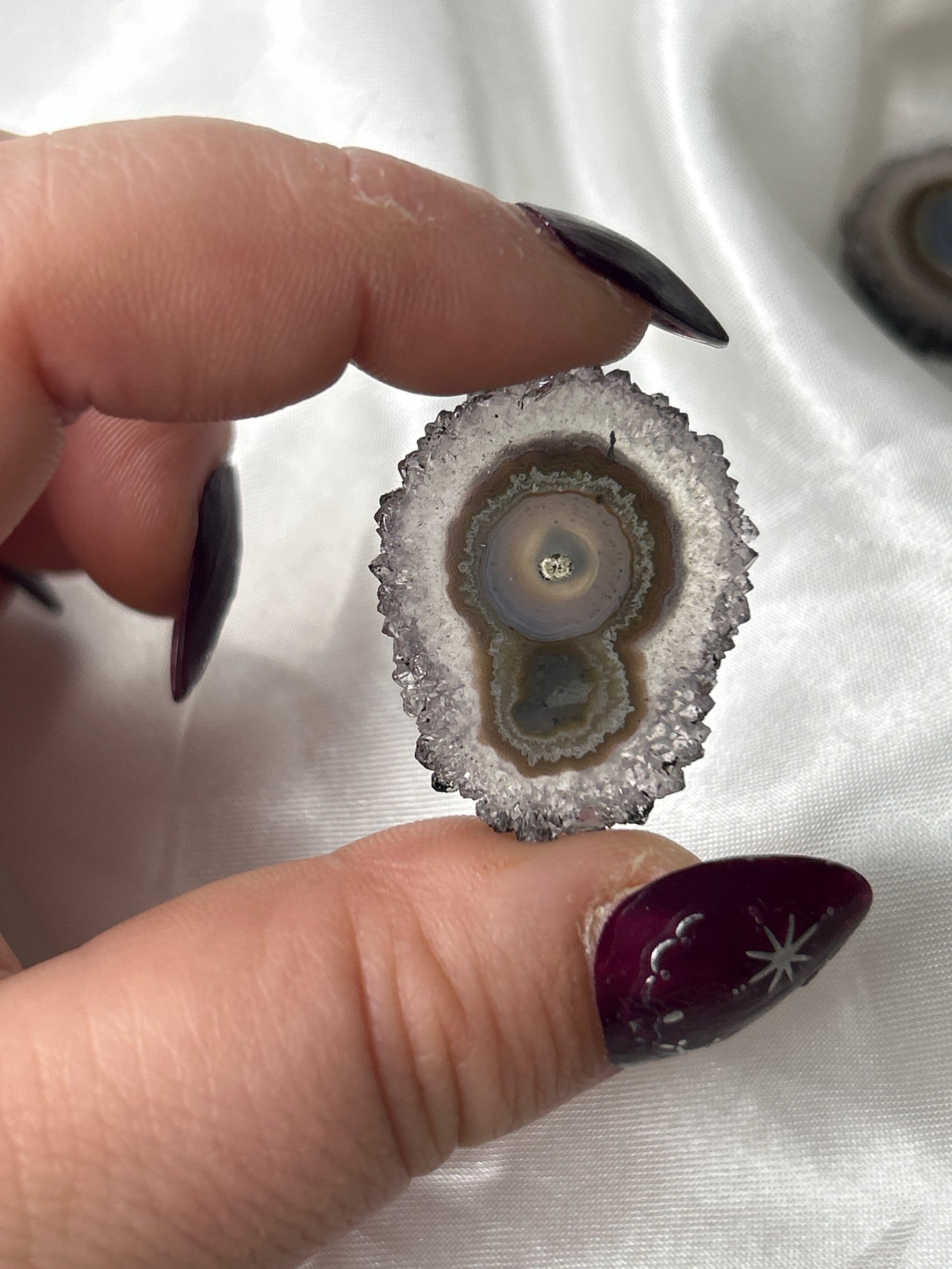 Amethyst Stalactite Slice
