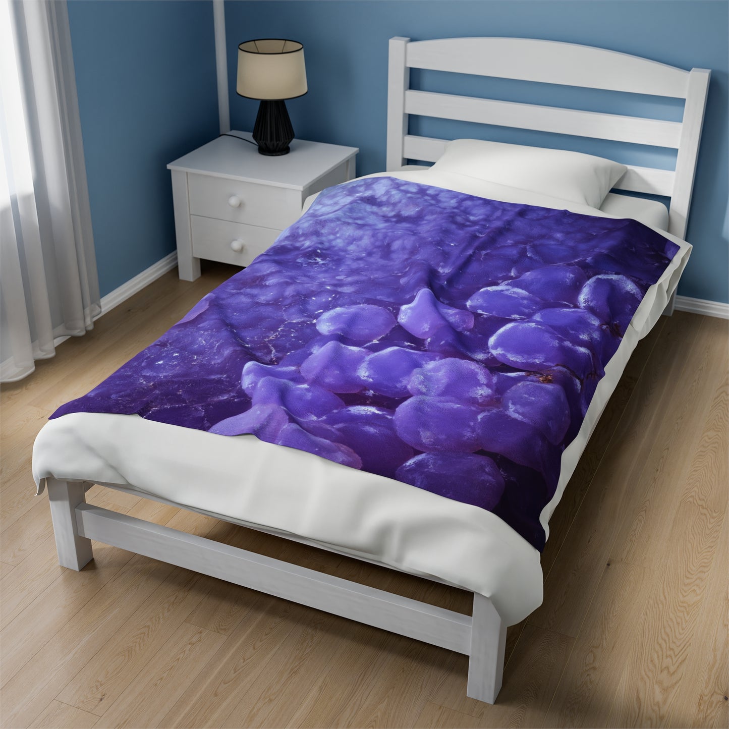 Grape Agate Velveteen Plush Blanket