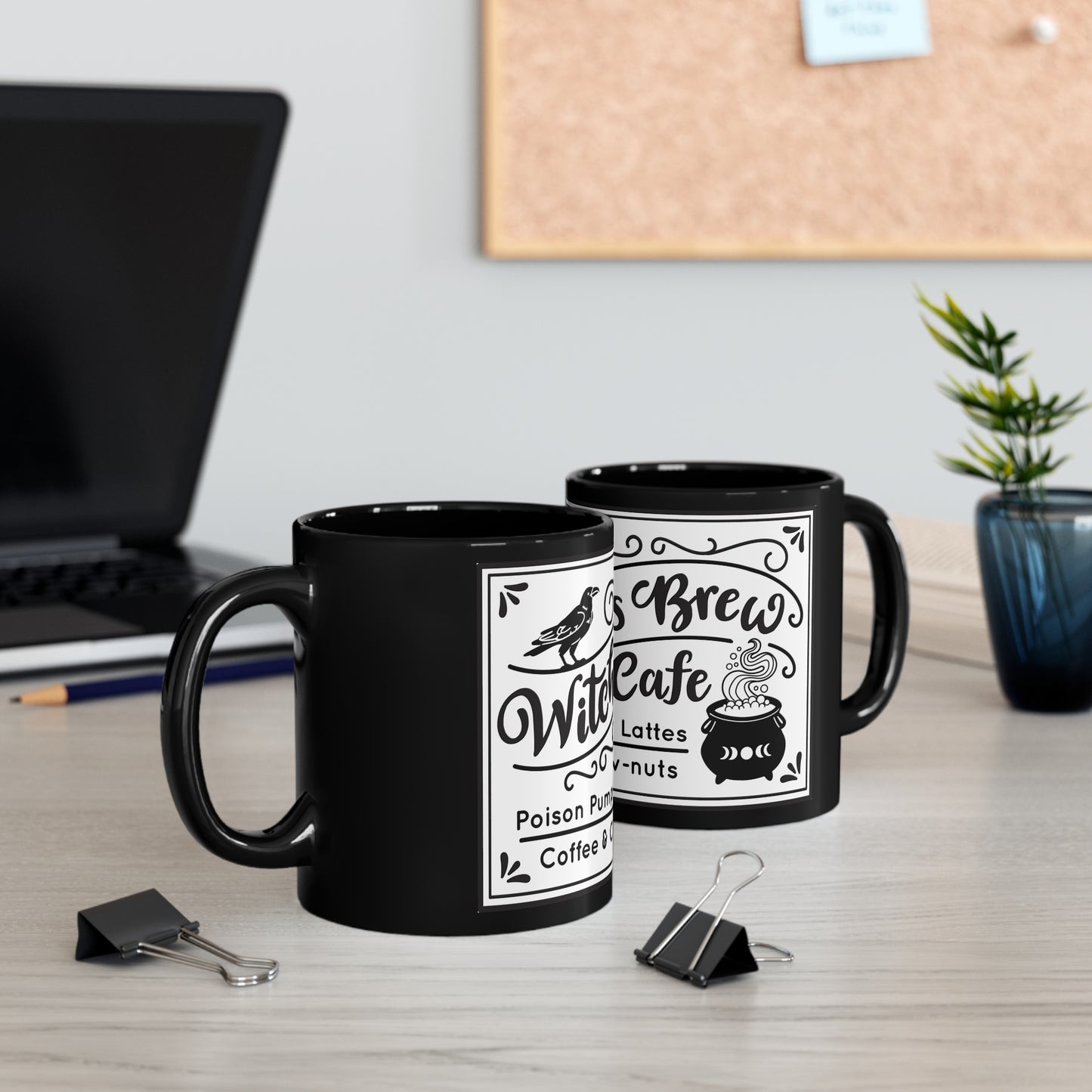 Witches Brew 11oz Black Mug