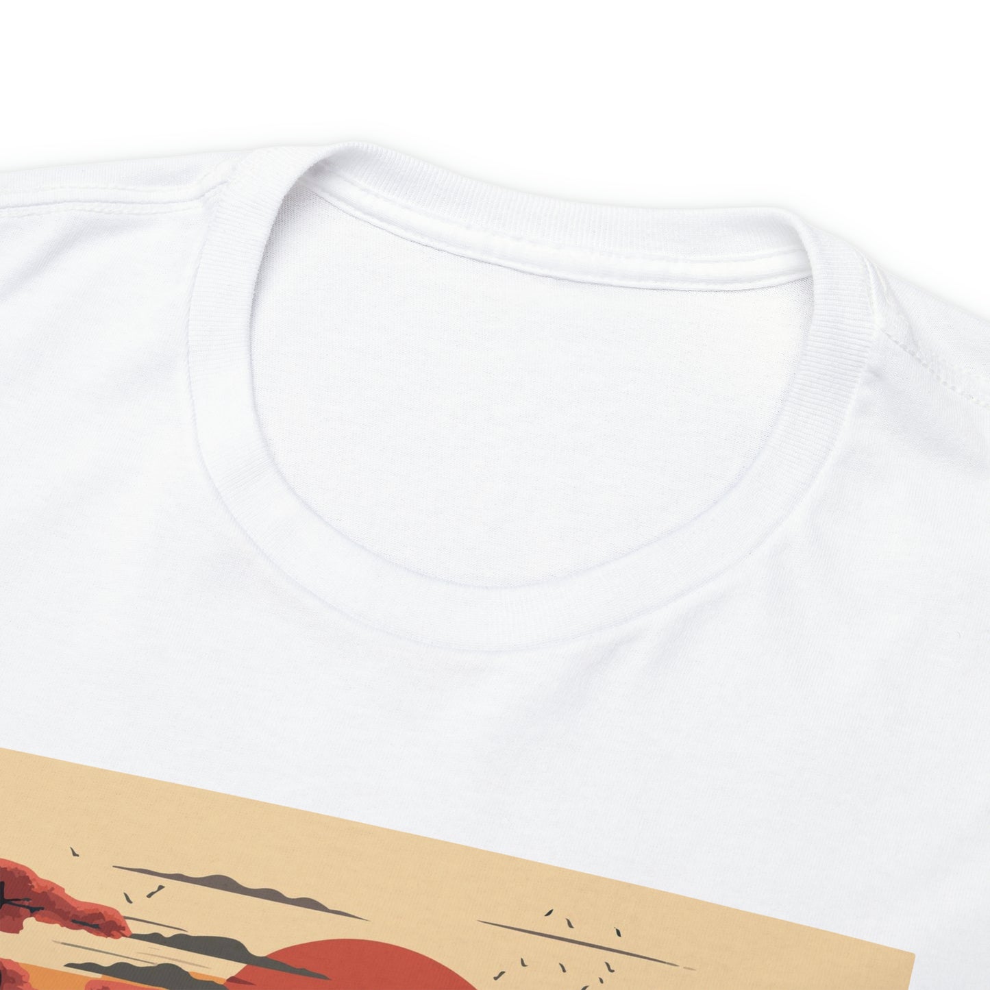 Mount Fuji Unisex Heavy Cotton Tee