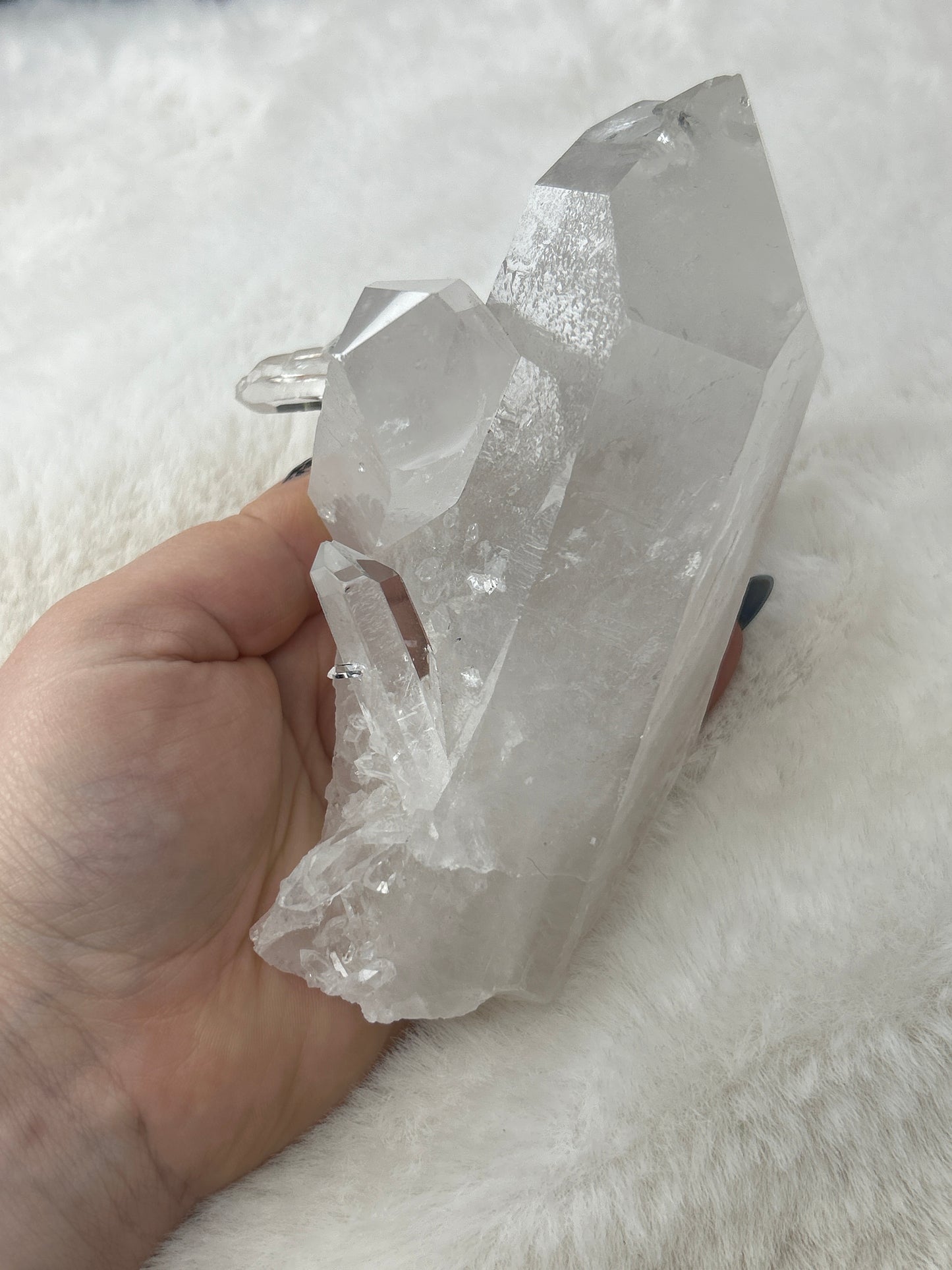 XL Lemurian Quartz Cluster