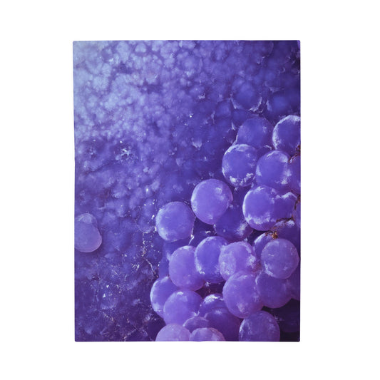 Grape Agate Velveteen Plush Blanket