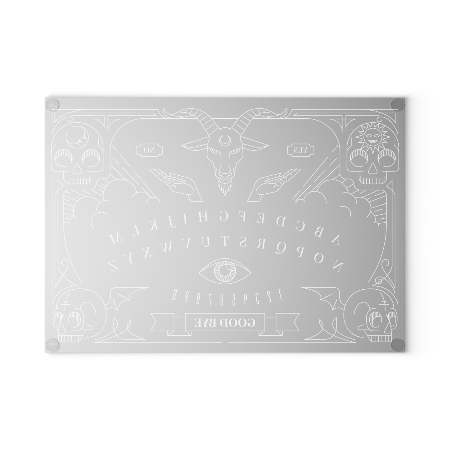 Ouija Glass Cutting Board